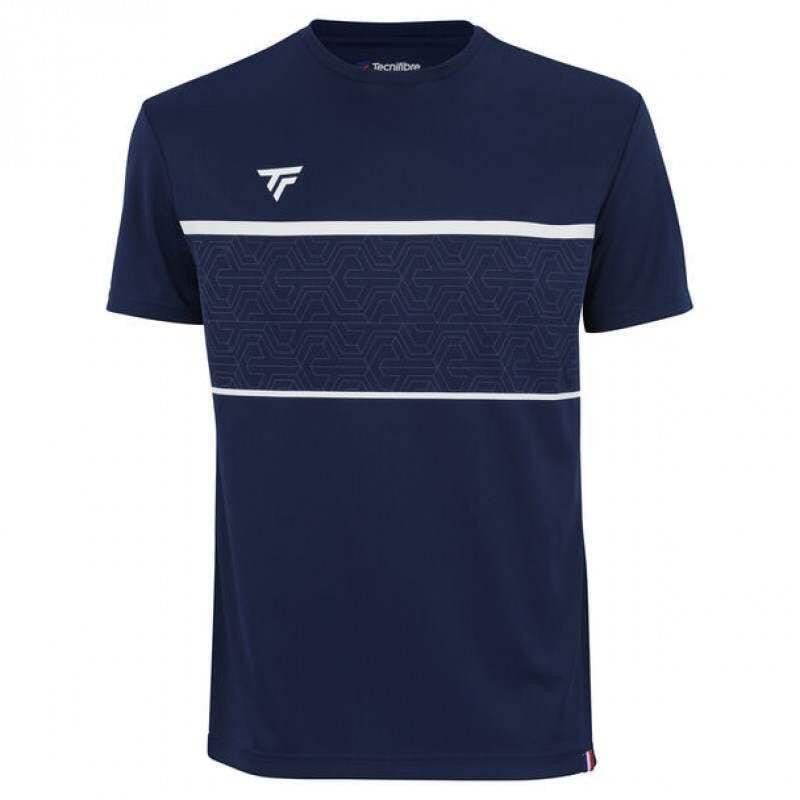 Koszulka T-shirt tenisowa męska Tecnifibre Team Tech Tee