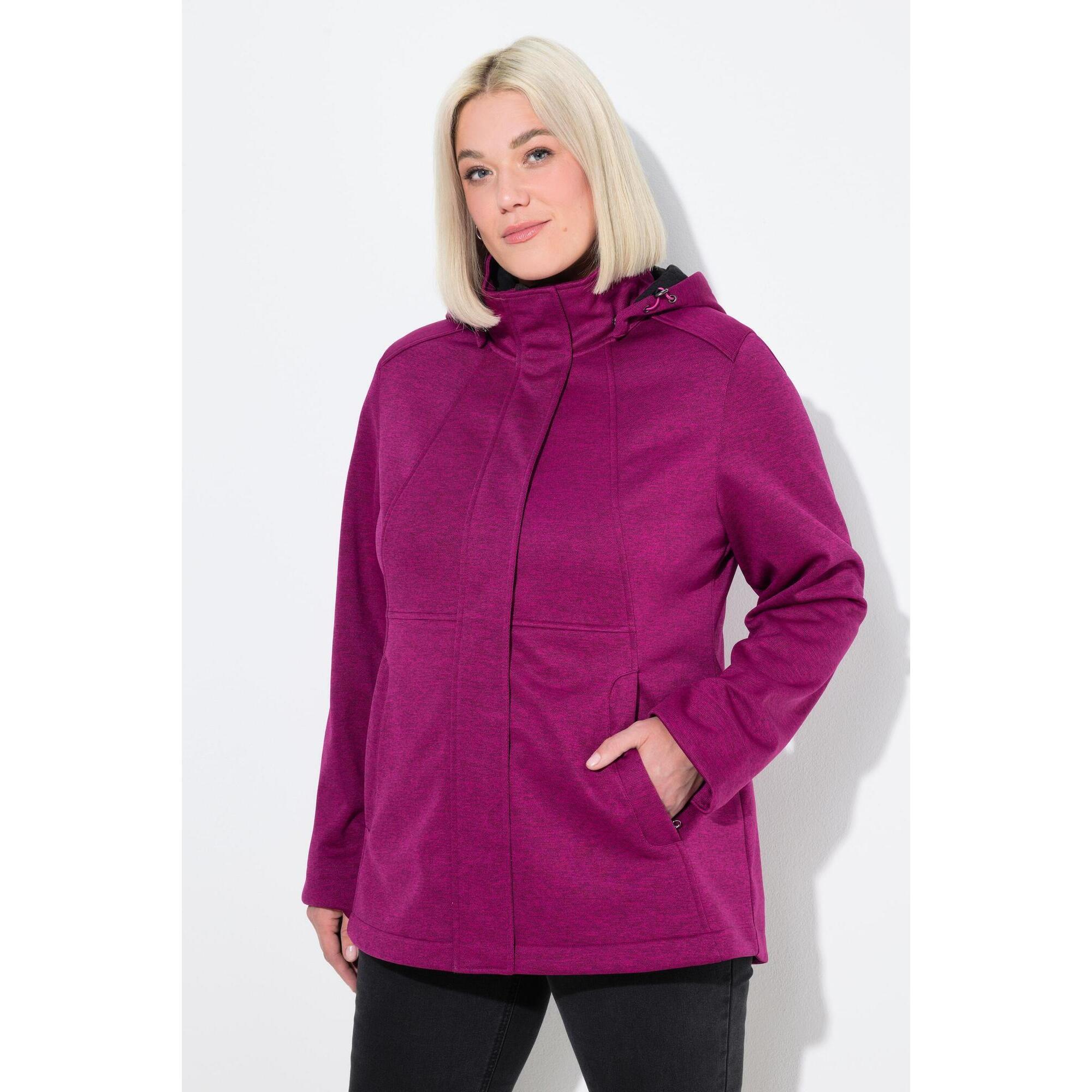 Damskie Kurtka softshell HYPRAR wodoodporna kaptur