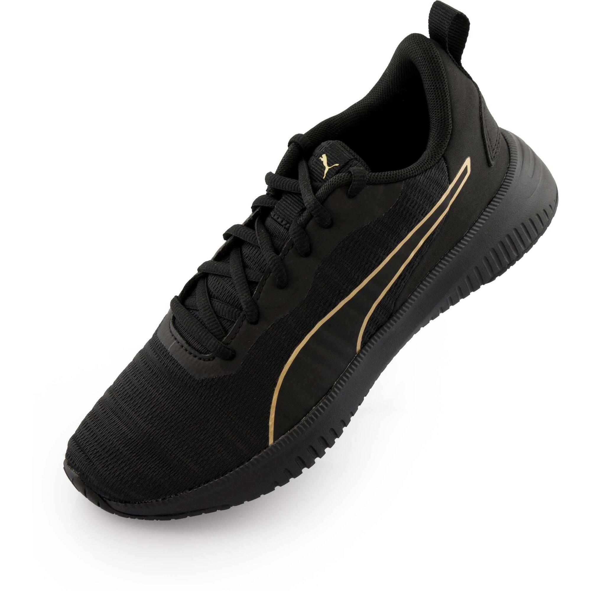 Puma Ladies Sneakers Flex Black/Gold Size 41