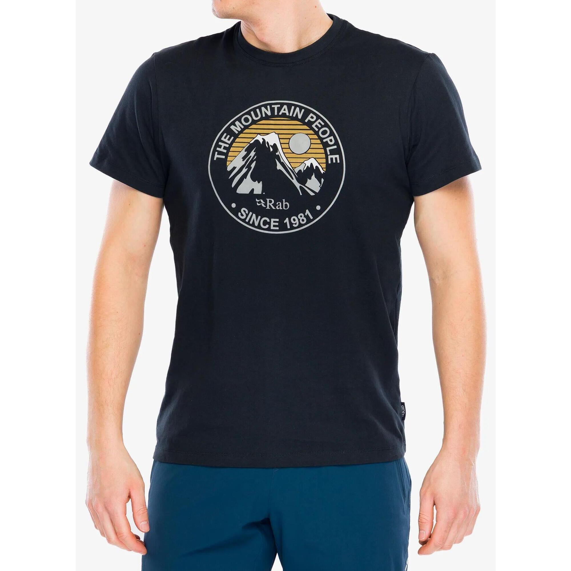 Koszulka bawełniana męska Rab Stance Alpine Peak