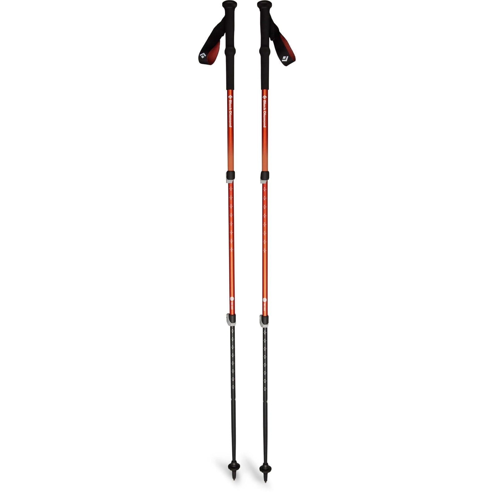 Kije aluminiowe Black Diamond Trail Back Trekking Poles - burnt sienna