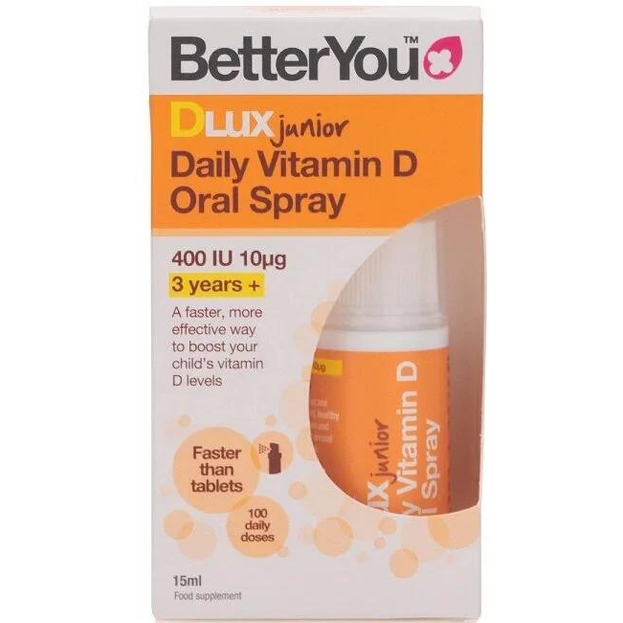Witamina D DLux Junior Daily Oral Spray BetterYou 15 ml