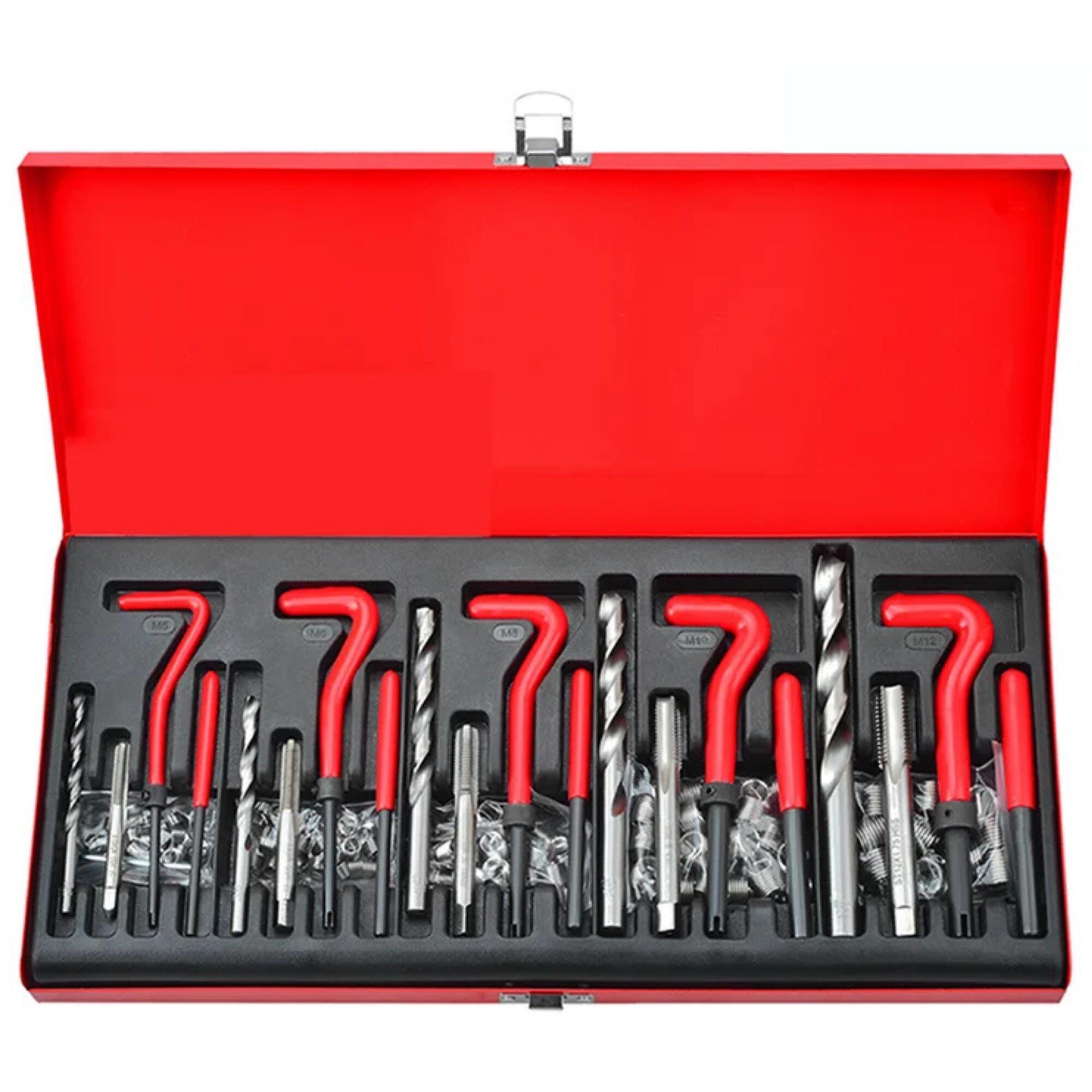 Zestaw naprawy gwintów 131 szt. – M5–M12