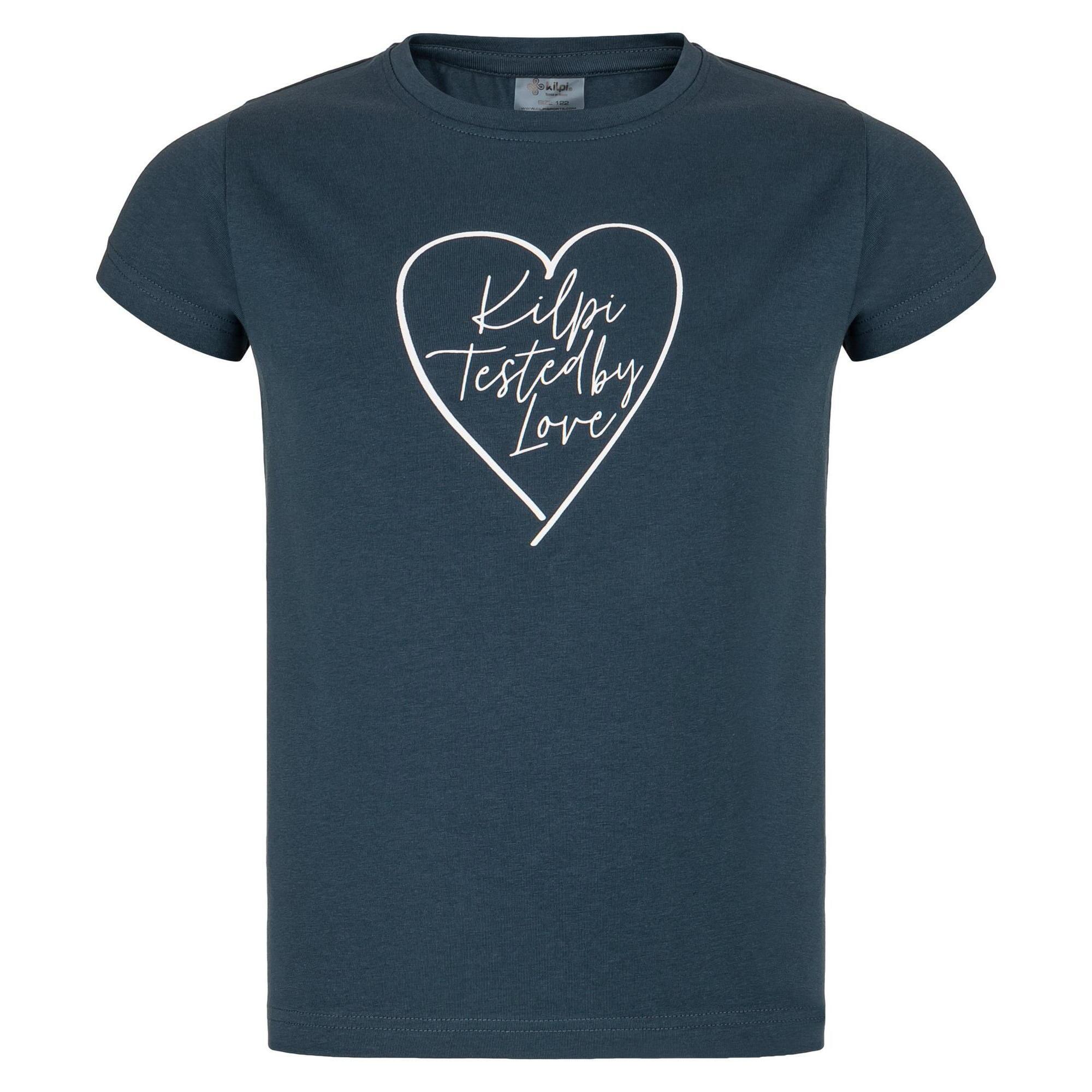 Dziewczęcy bawełniany t-shirt Kilpi ALBION-JG