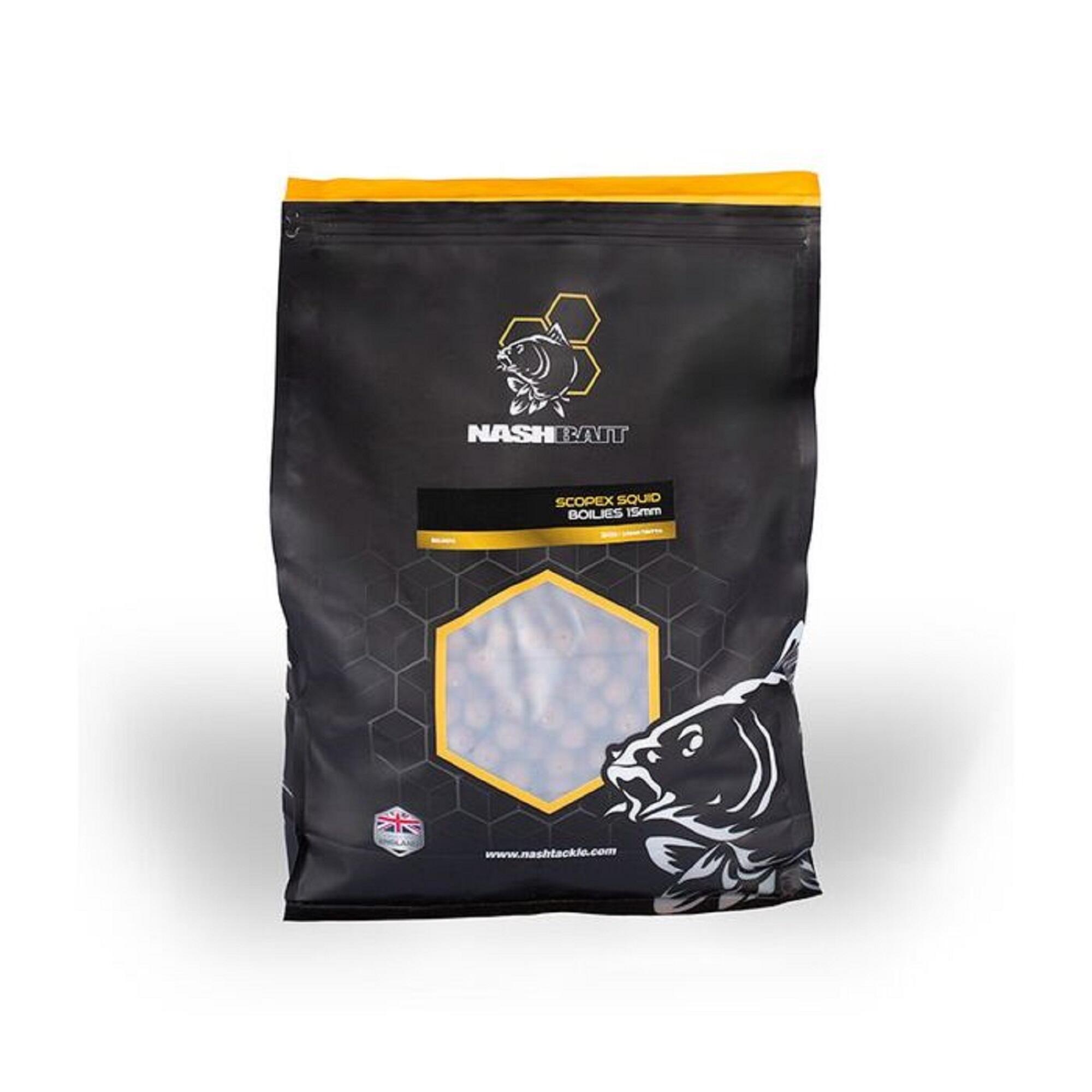 Kulki proteinowe Caperlan Nash 20 mm scopex/squid natural 1 kg