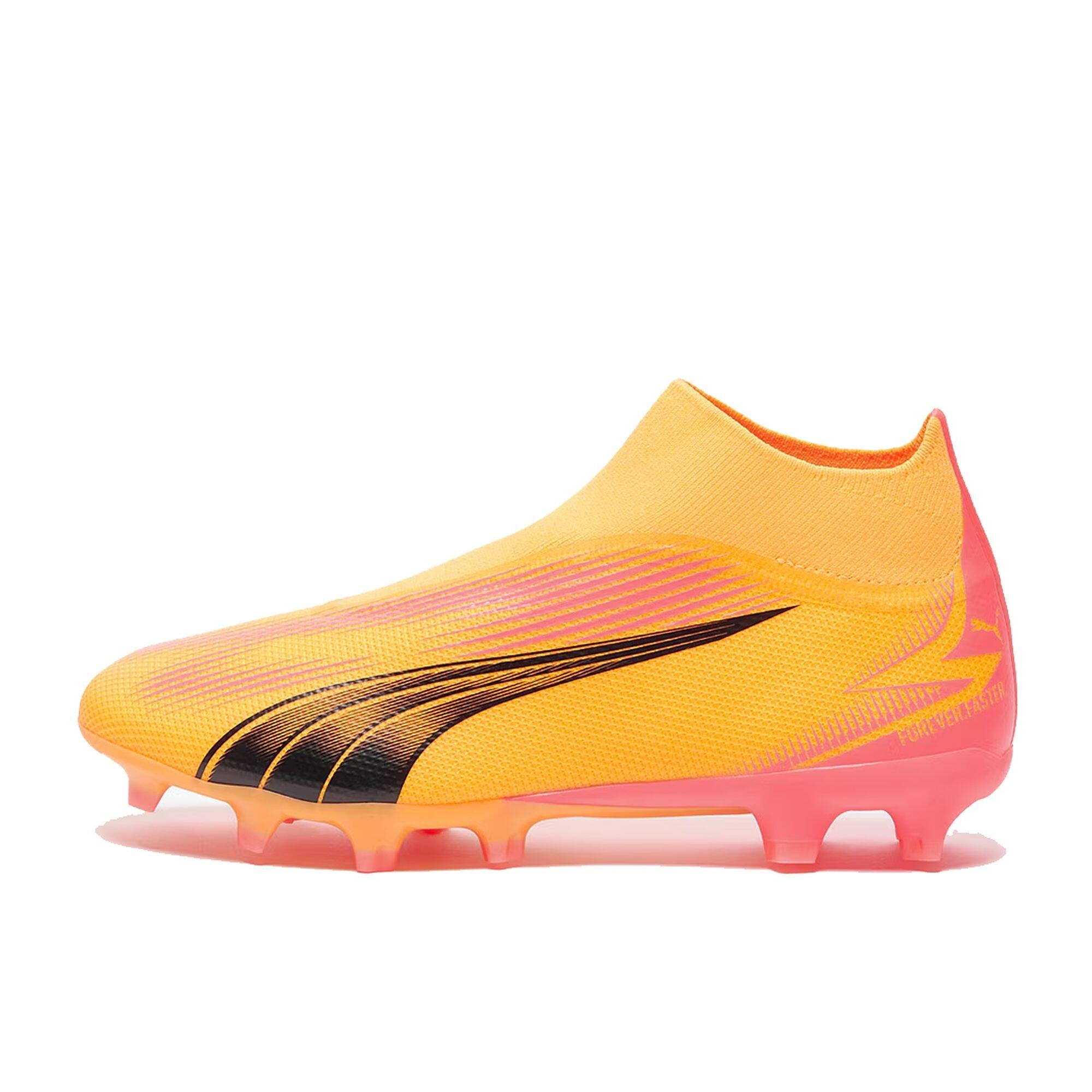 Buty piłkarskie PUMA Ultra Match+ LL Fg/Ag sunset glow/pumasun stream