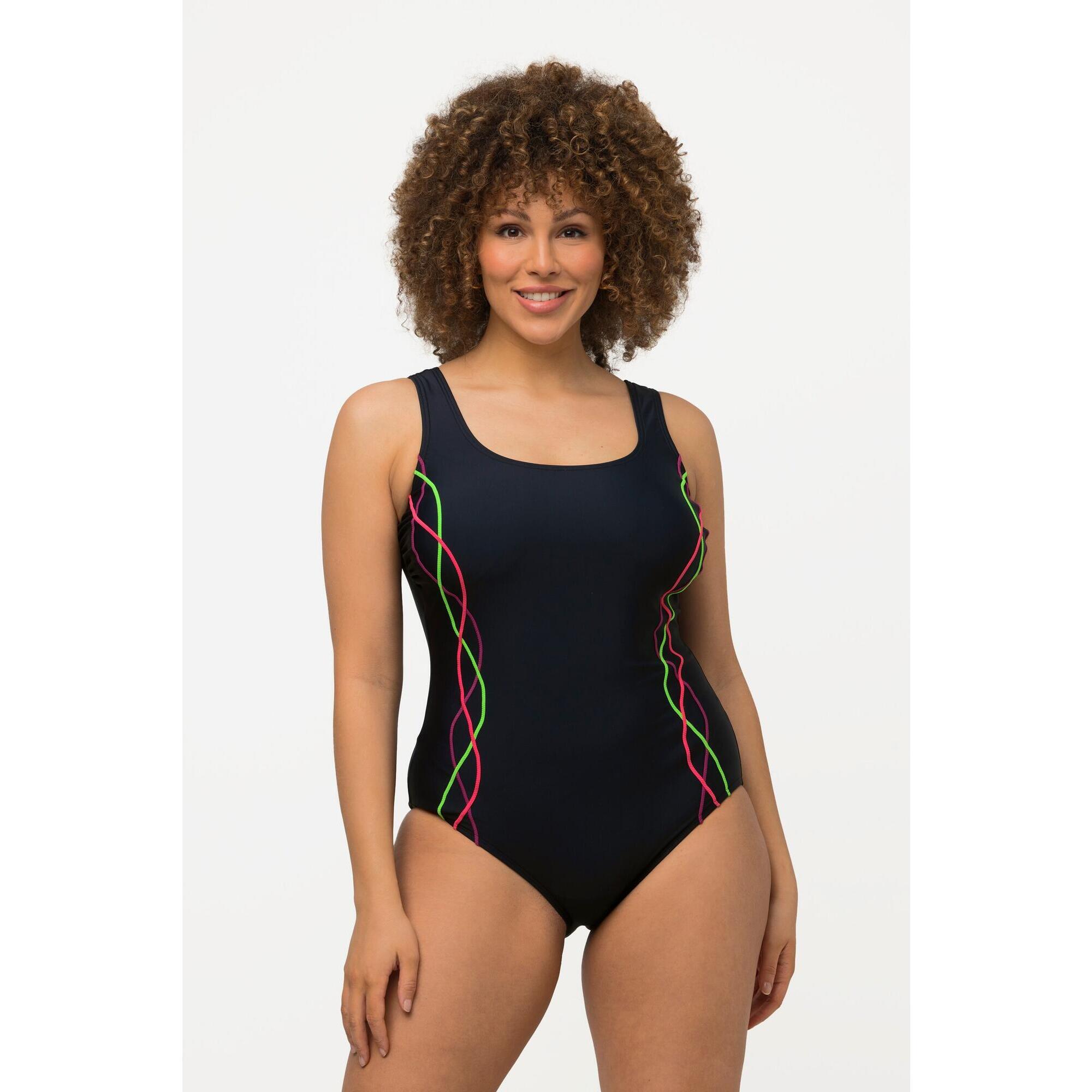 Damski Strój kąpielowy lamówki bez miękkich miseczek pas pod biustem