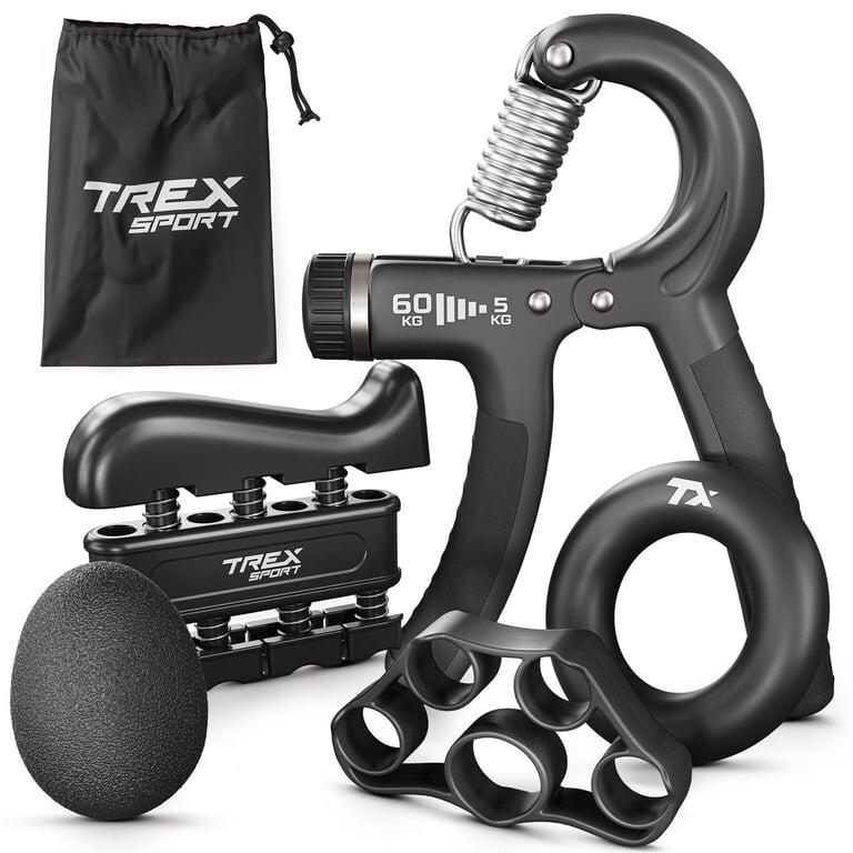 Zestaw ściskaczy do ćwiczeń ręki palców Trex Sport 5 szt. regulacja oporu 5–60kg