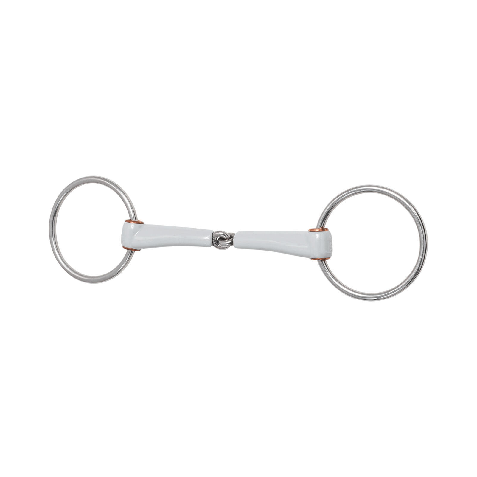 Mors prosty dla konia z pierścieniem Beris