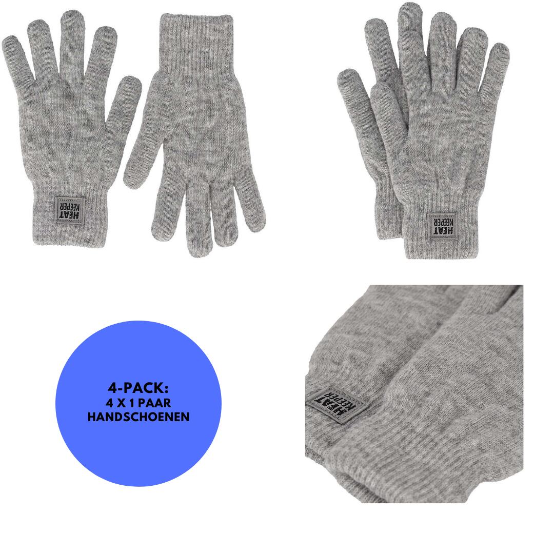 Rękawiczki termiczne Damskie Jeden rozmiar – 4 pary