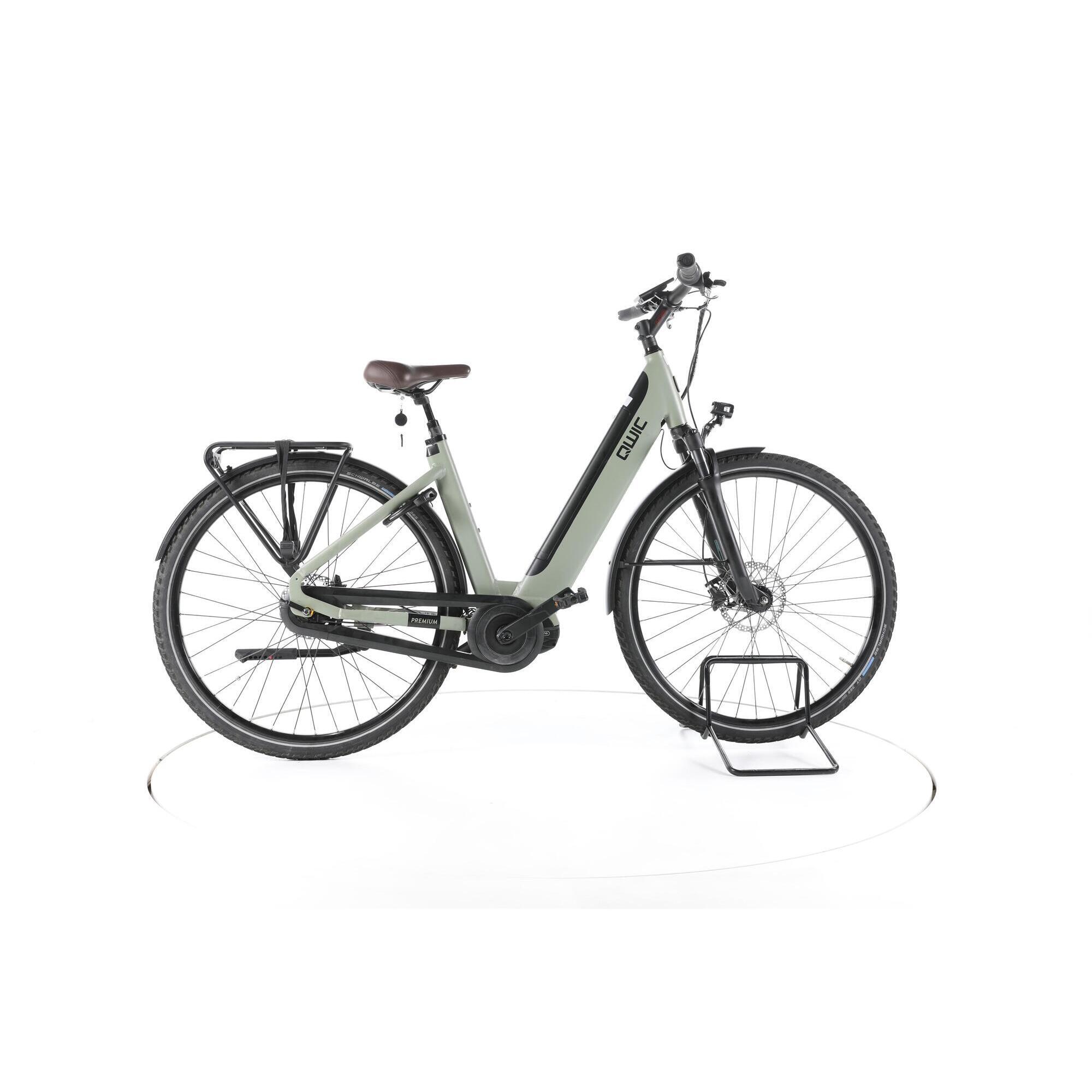 Second Life - QWIC Premium I MN7+ City E-Bike Niska rama - Stan dobry