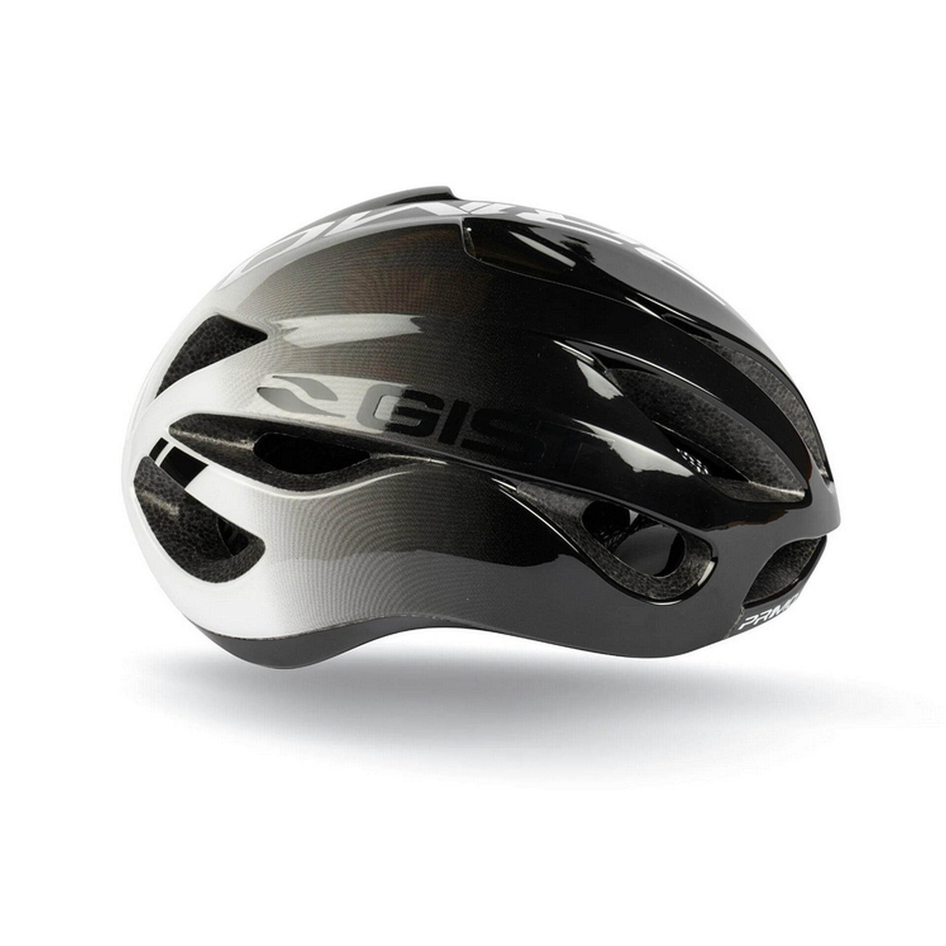 Kask rowerowy szosowy PRIMO, czarny/biały