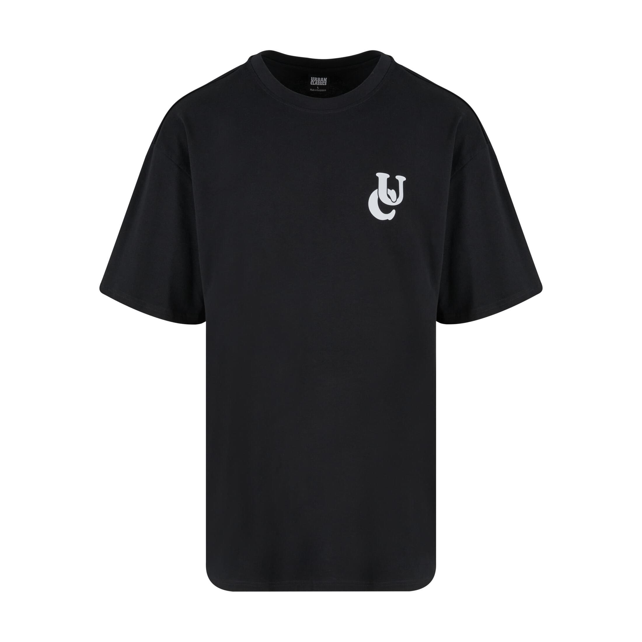 Oversized T-shirt Urban Classics Weavy Logo Heavy