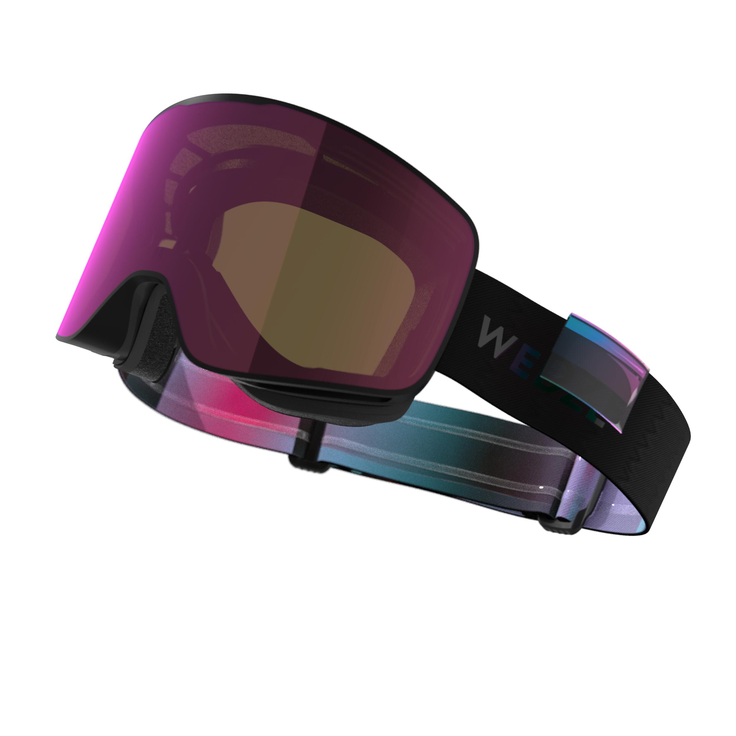 Gogle narciarskie i snowboardowe dla dorosłych i dzieci Wedze G900 HD Tint