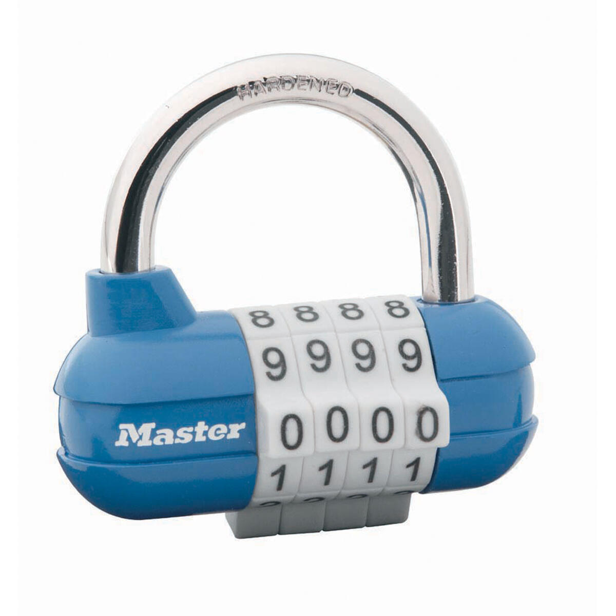 Kłódka na szyfr Master Lock 1523EURD, kolor losowy, 5,9 x 6,4 x 2,6 cm