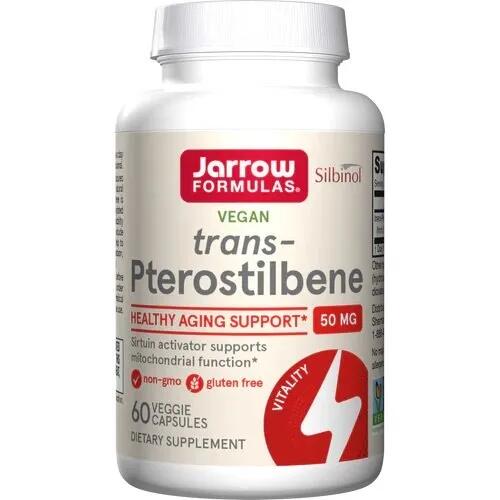 Trans-Pterostilbeny 50mg Jarrow Formulas 60 vkaps