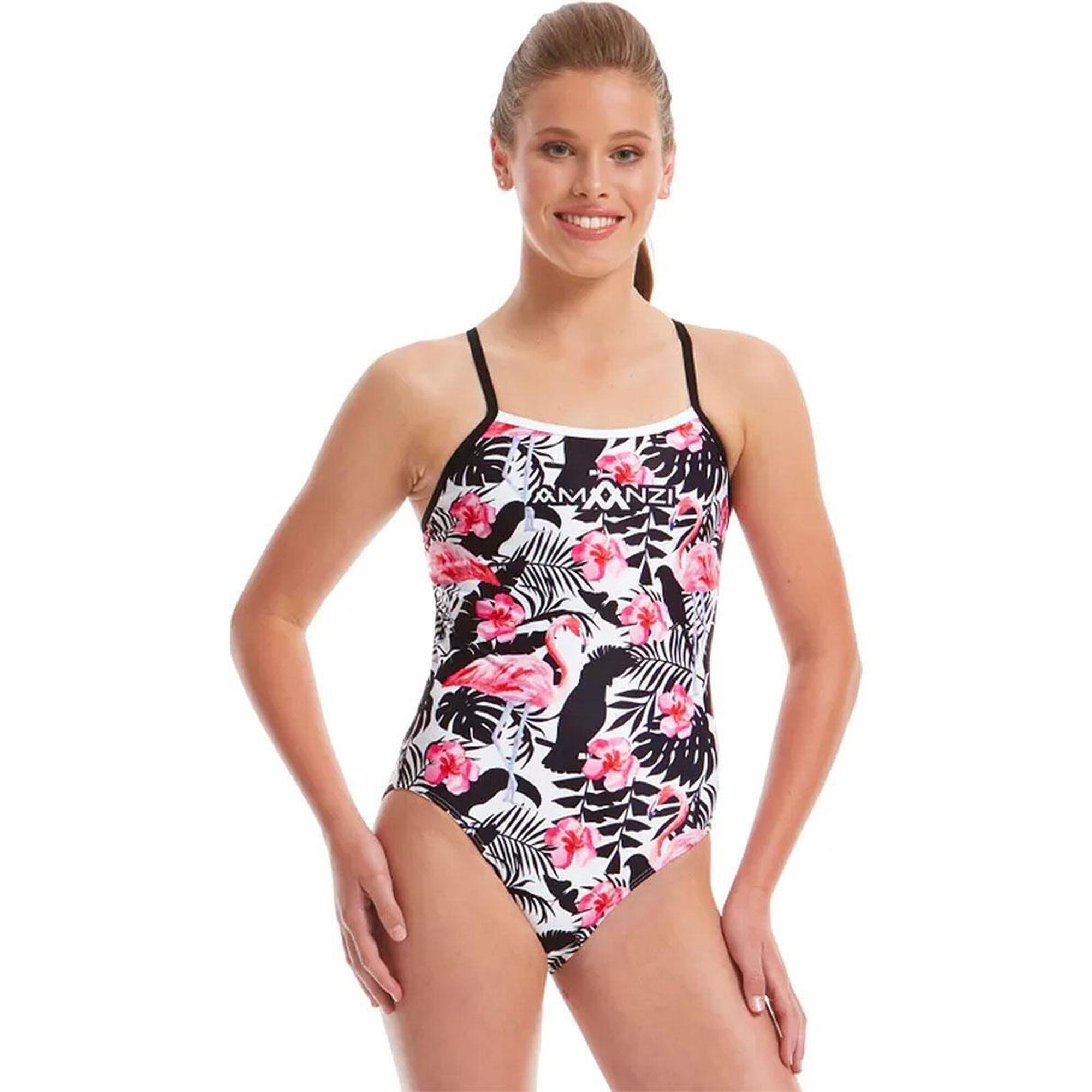 Amanzi Damski Kostium Kąpielowy Spectrum Z Wiązaniem Na Plecach – Rozmiar 38