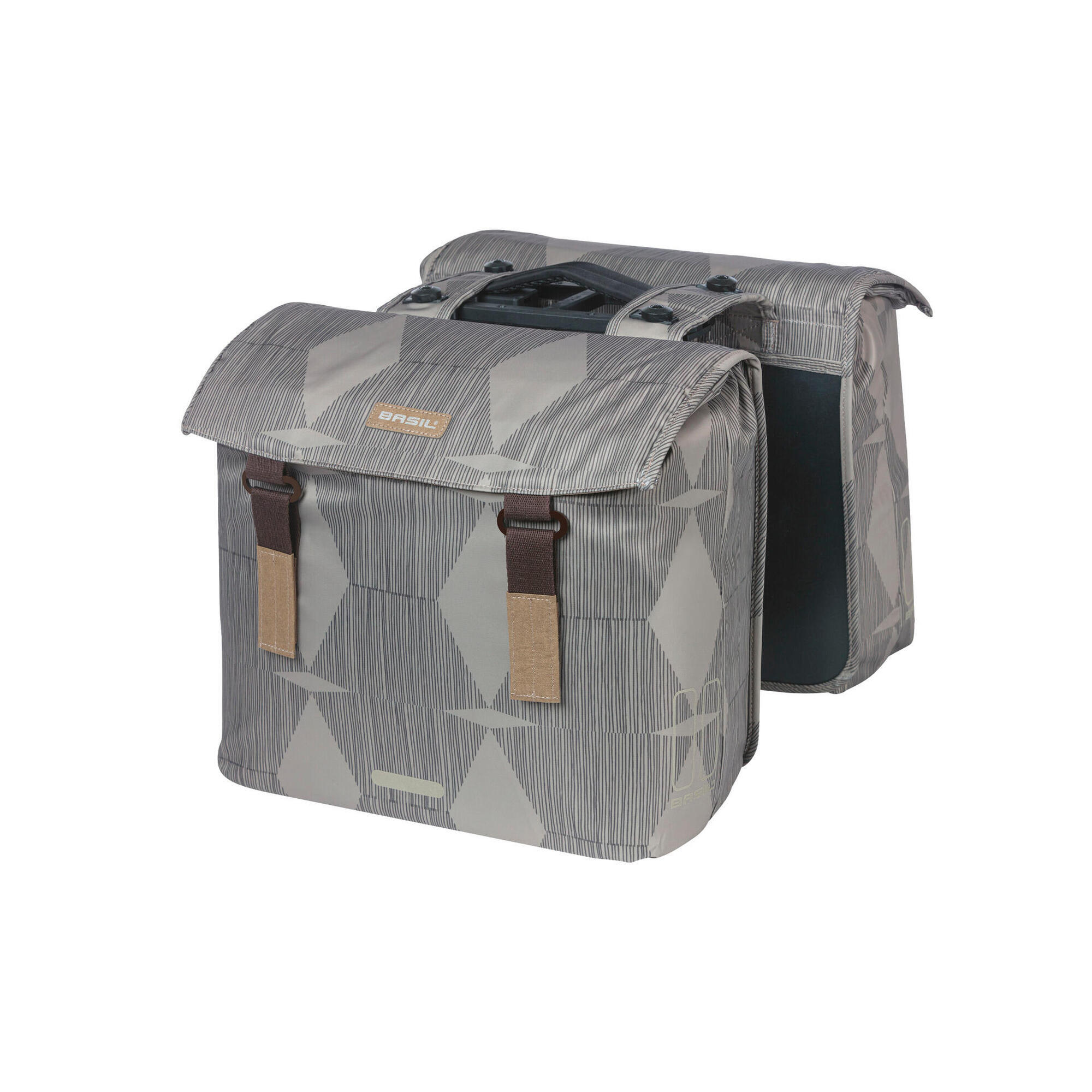 Podwójna torba Elegance MIK 2.0, szara