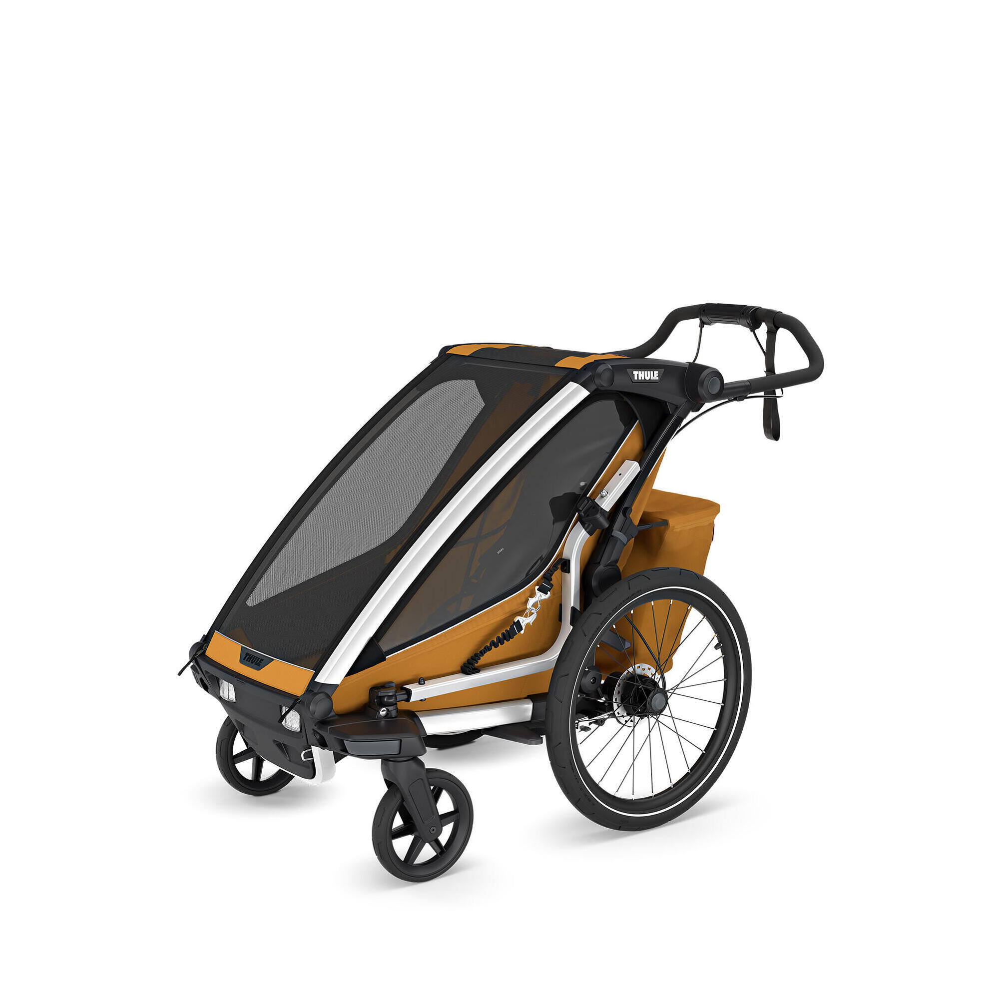 Przyczepka rowerowa Thule Chariot Sport 2 Single - natural gold
