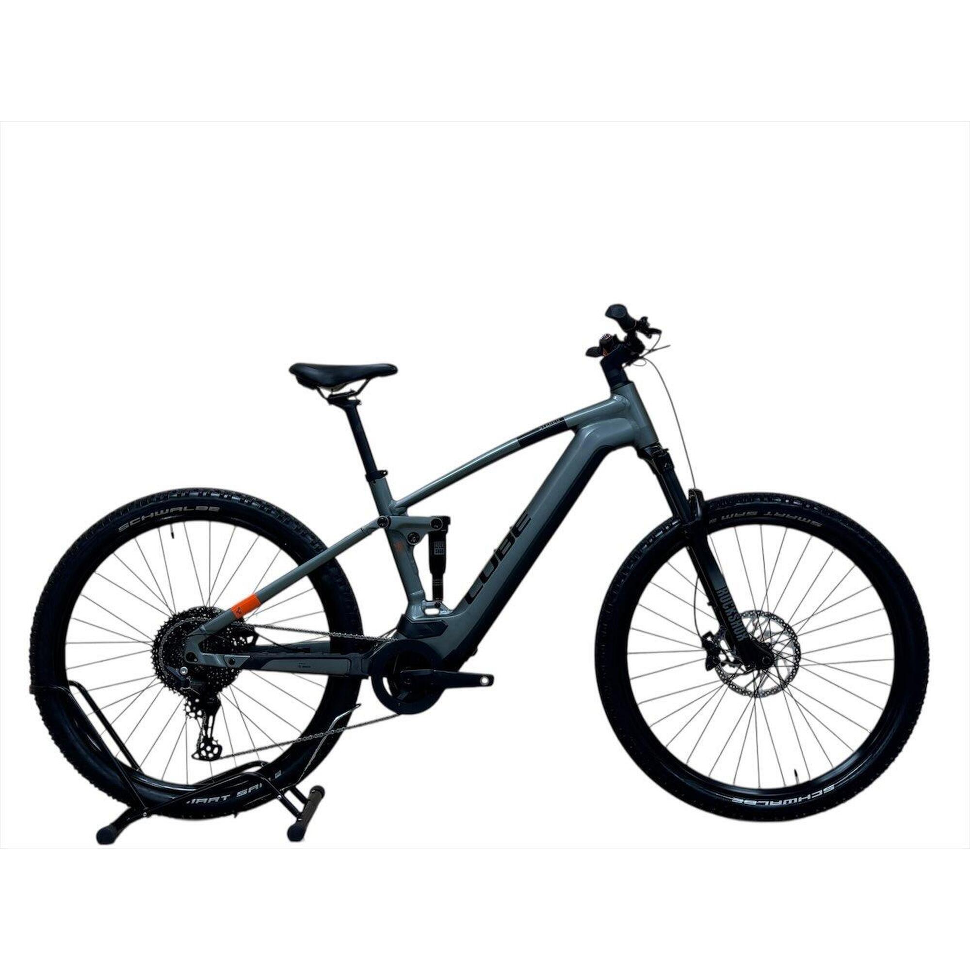 Second life - Rower E-górski Cube Stereo Hybrid 120 Pro 625 SHIMANO - Jak nowy