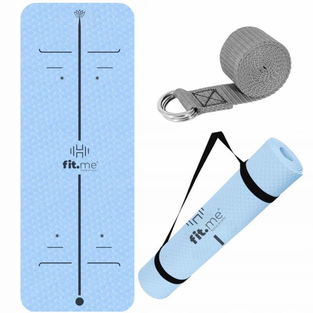 Mata do Jogi i Ćwiczeń TPE ze wzorem Fit.Me