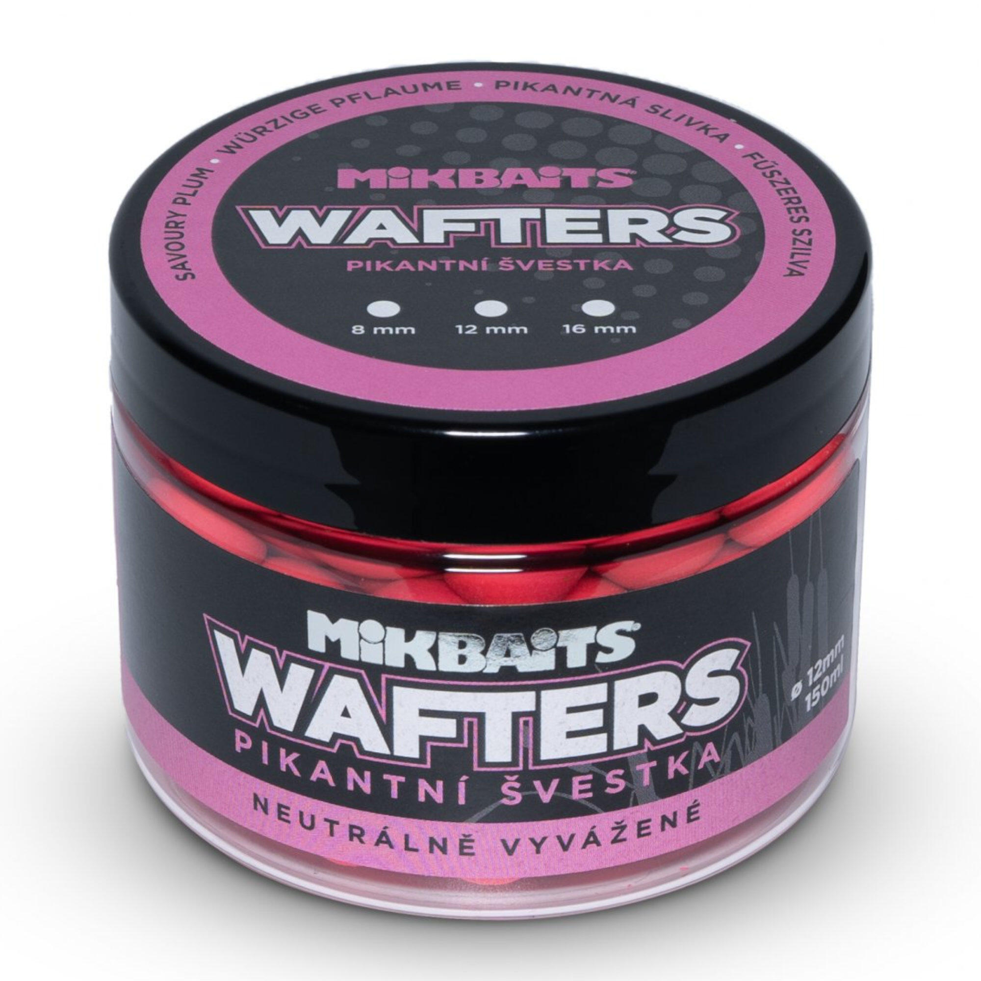 Przynęta Kulki Mikbaits Wafters 150Ml - Pikantna Śliwka 12Mm