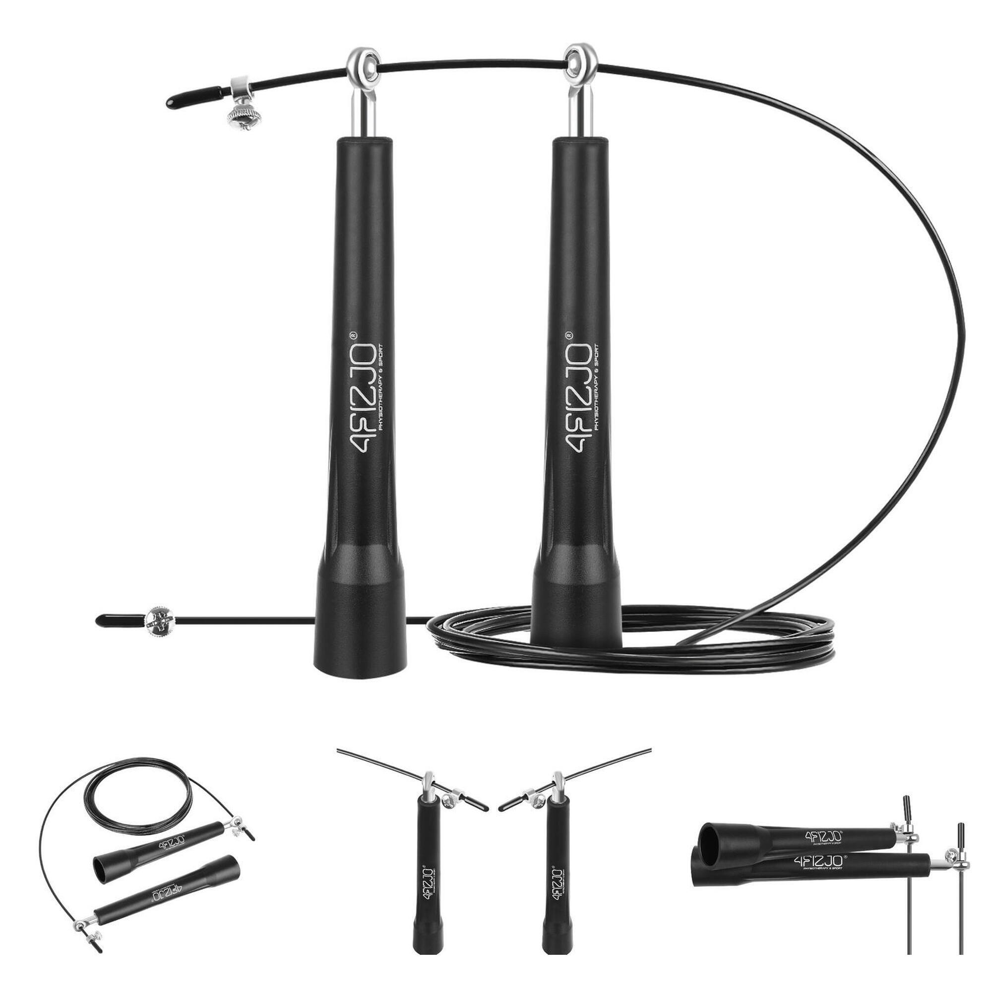 Skakanka STANDARD+ z metalowymi łożyskami 4FIZJO 300 cm