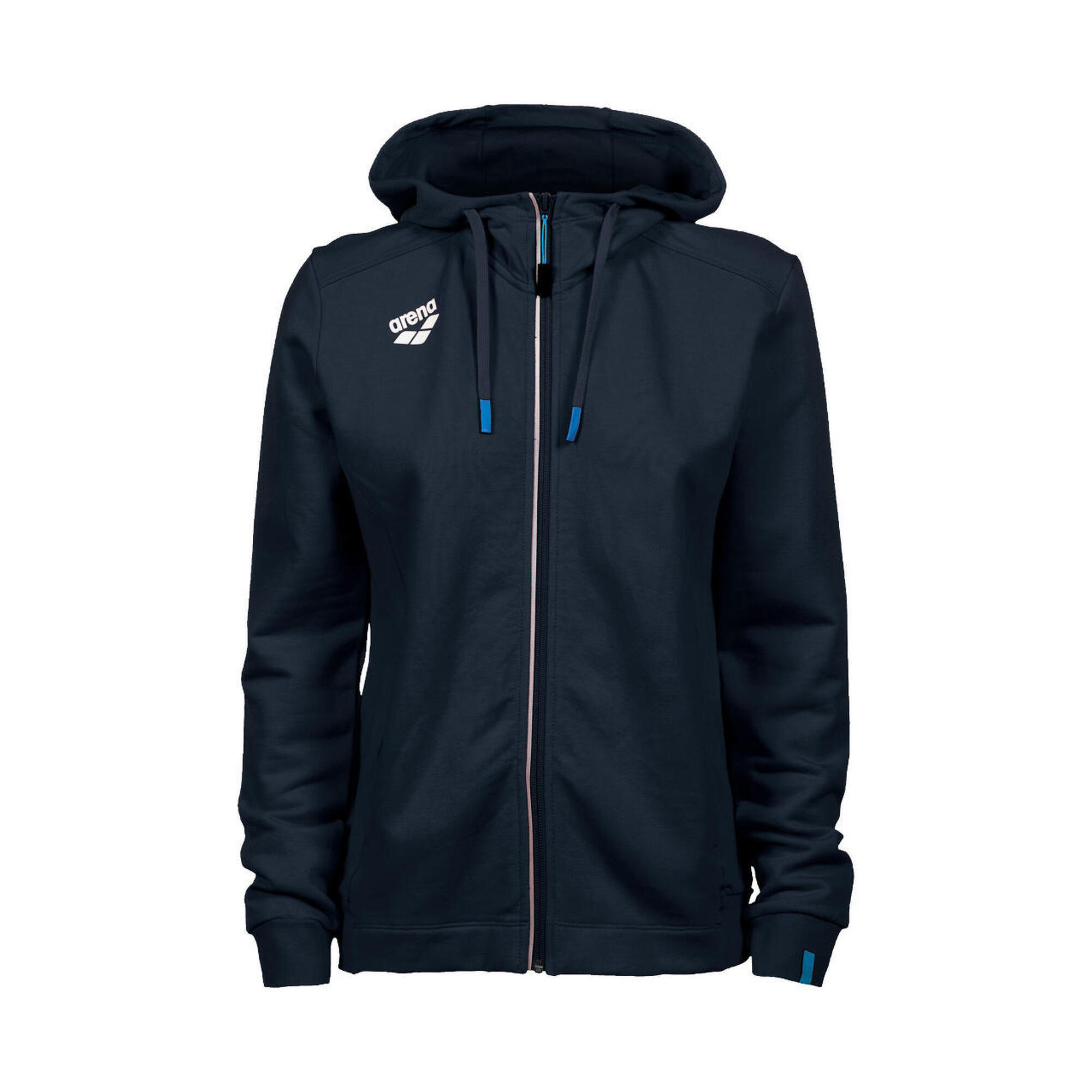 Bluza damska Arena Team Hooded Jacket Panel z kapturem