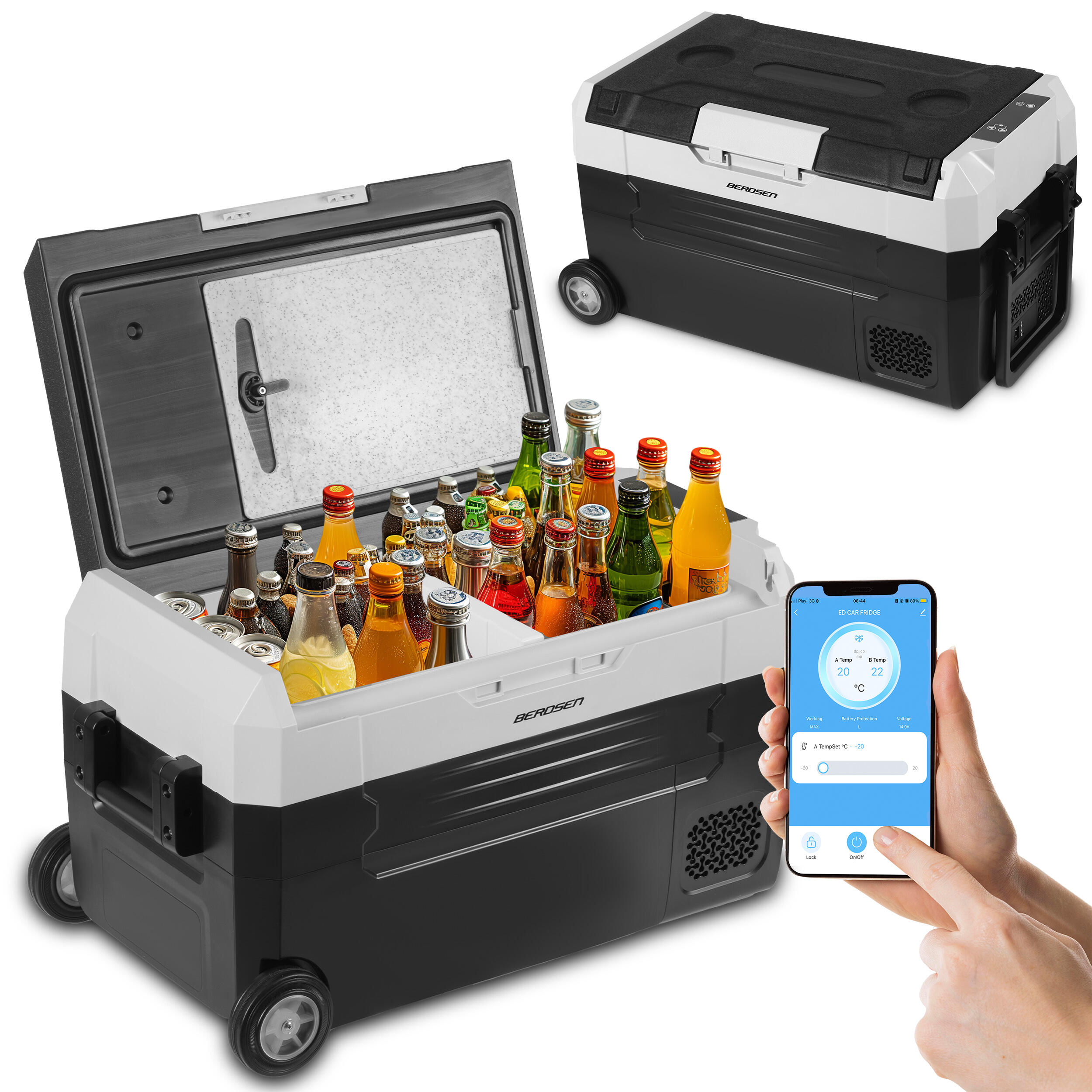 Lodówka turystyczna kompresorowa Berdsen Icemax 400