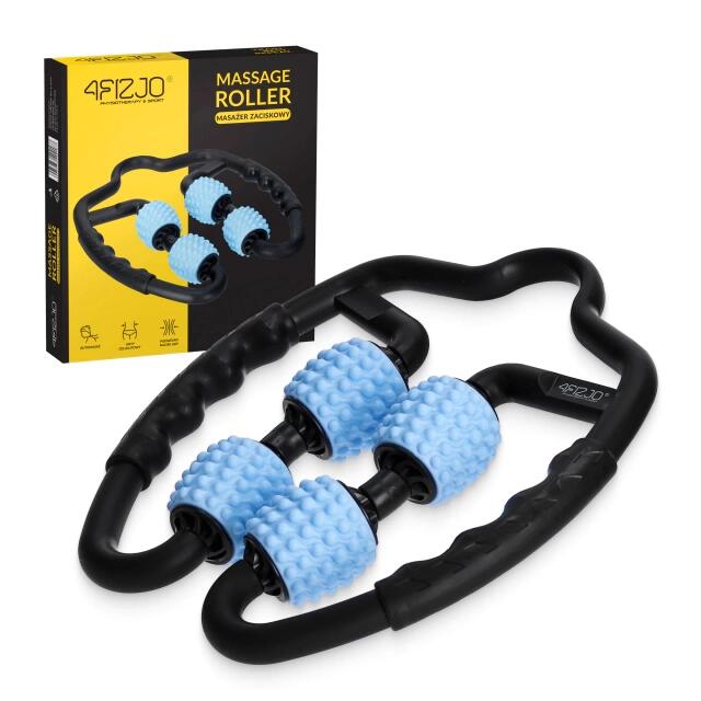 Masażer roller zaciskowy z wypustkami 4FIZJO