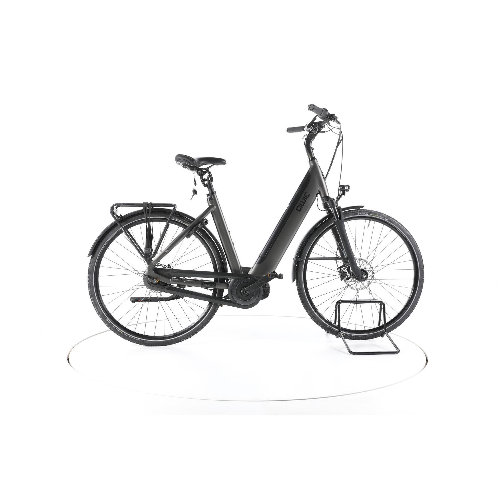 Second Life - QWIC Premium MN7+ WA City E-Bike Niska rama - Stan dobry