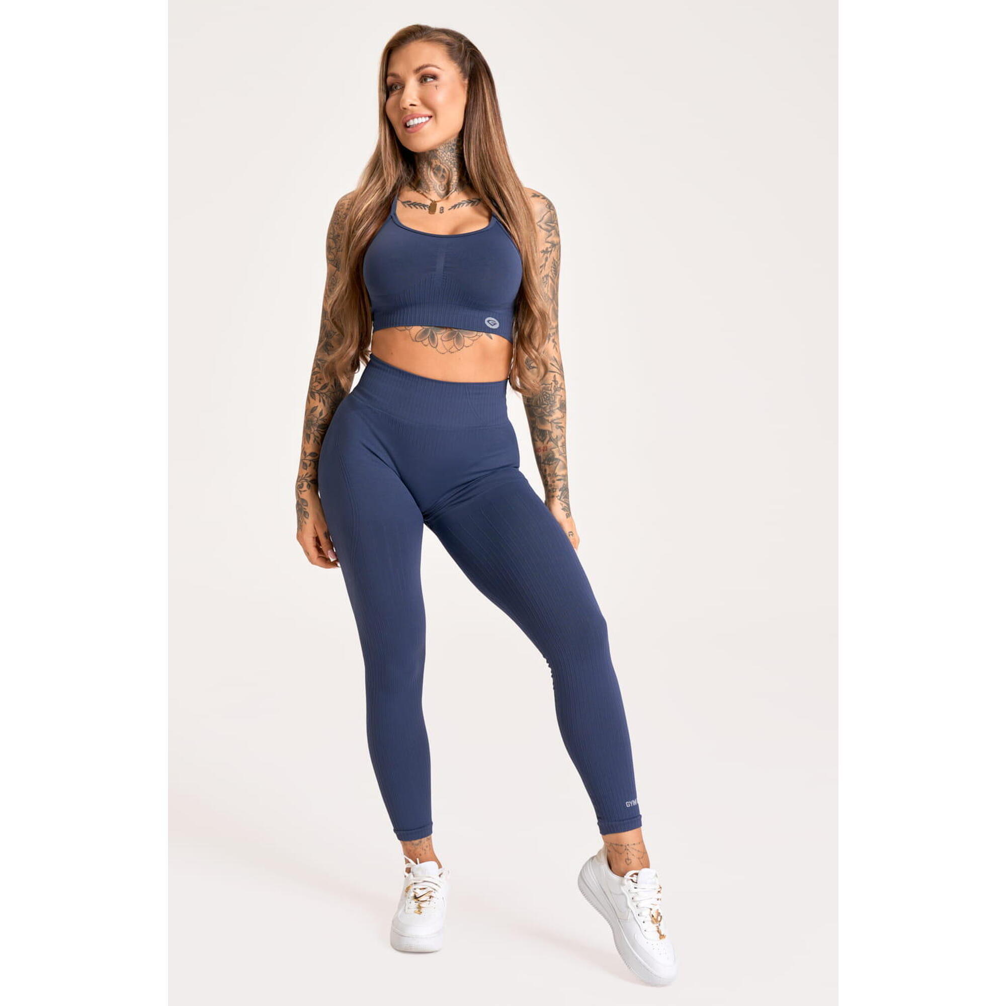 Legginsy fitness damskie Gym Glamour push up 2.0