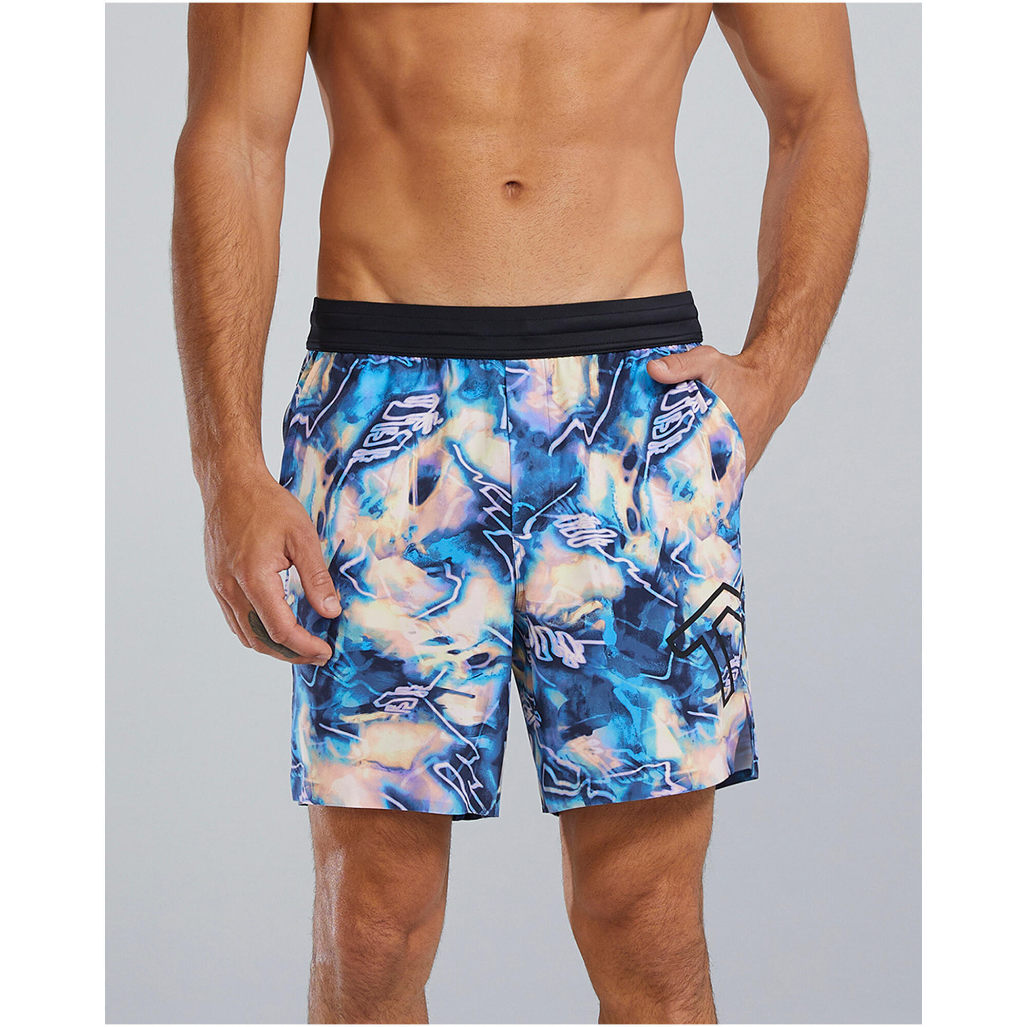 Spodenki pływackie męskie TYR Unbroken Shorts - Voltage Pazzo