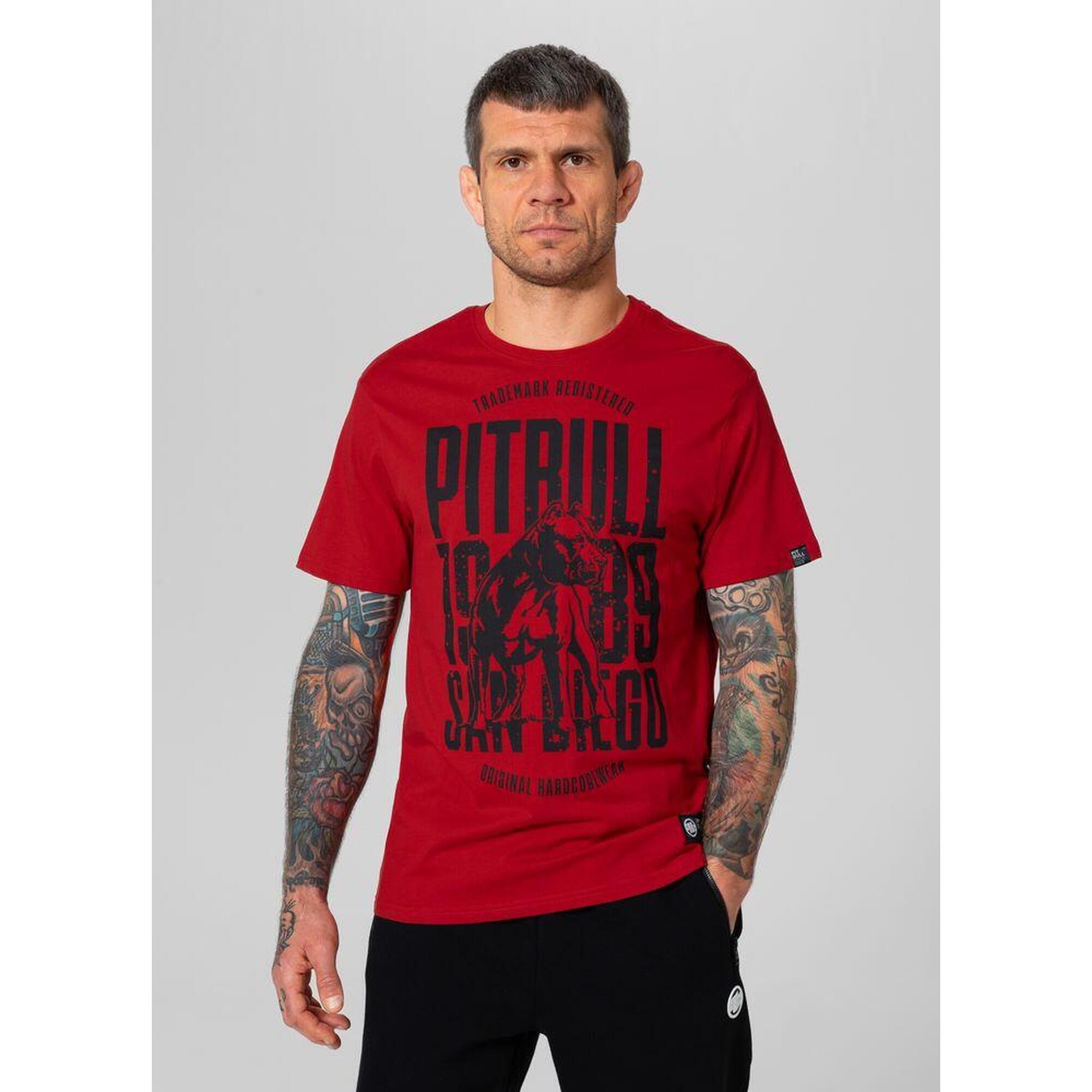 Koszulka męska Pitbull San Diego Dog