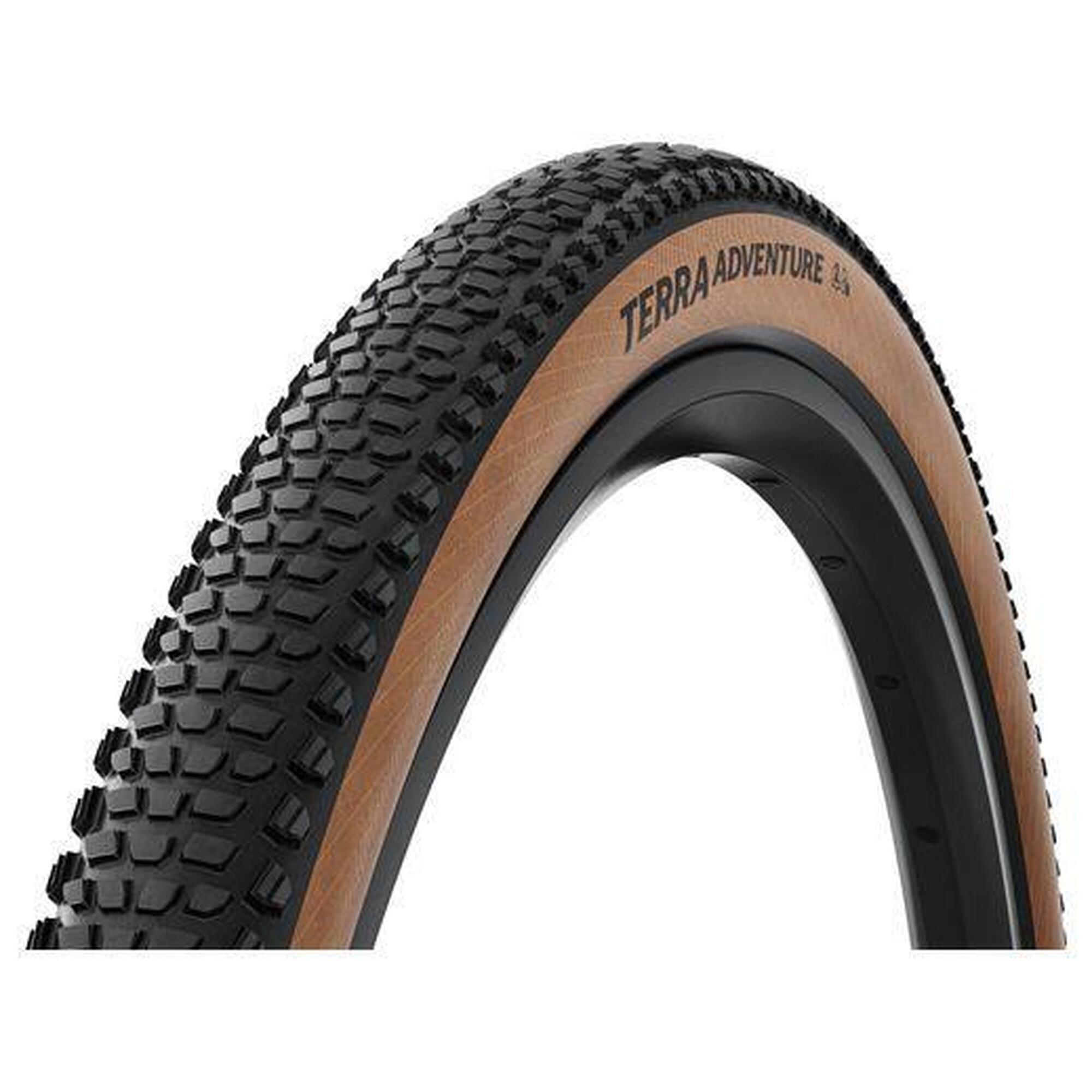 Miękka opona rowerowa Continental Terra Adventure Trail Grip Tlr