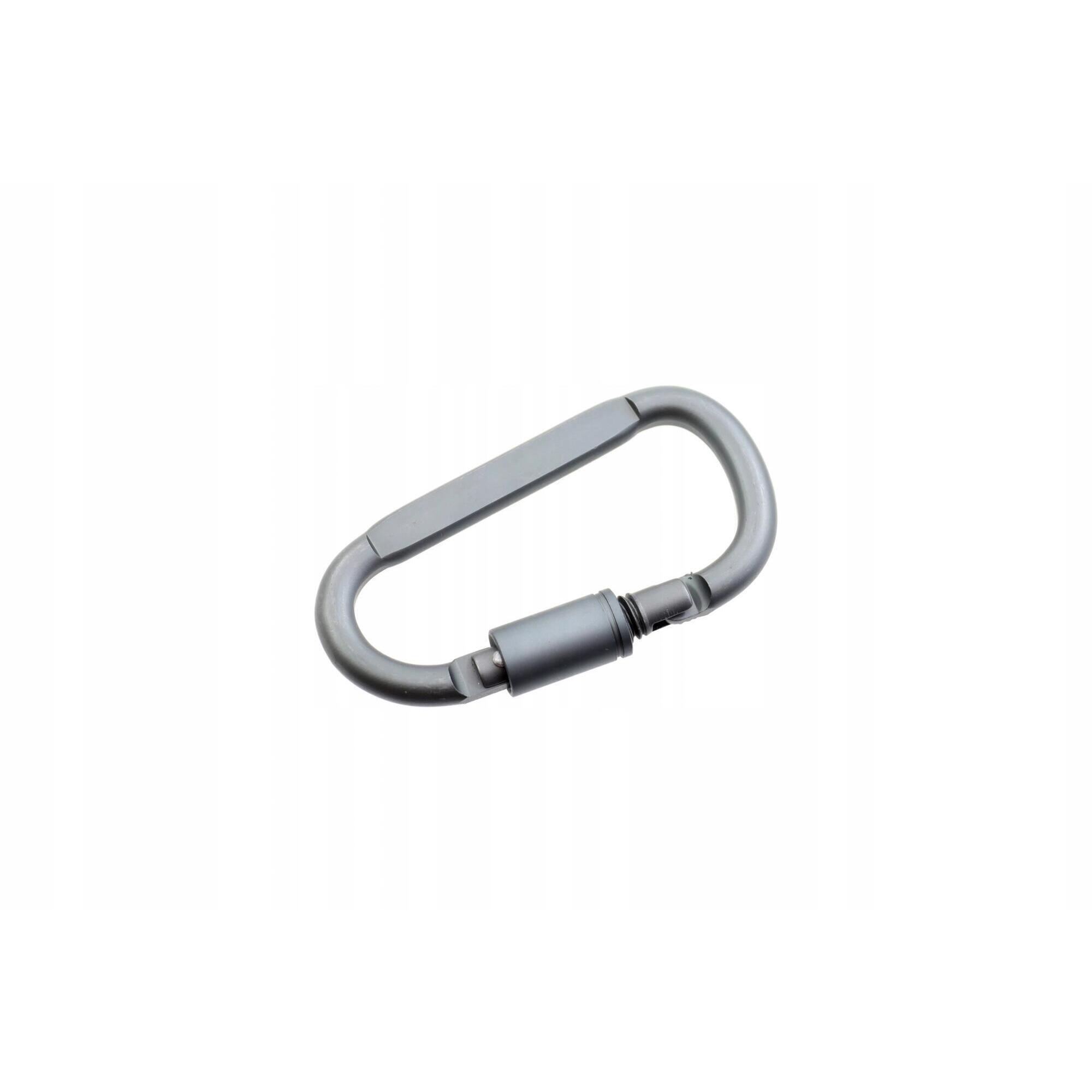 Karabińczyk turystyczny łącznik 8 cm