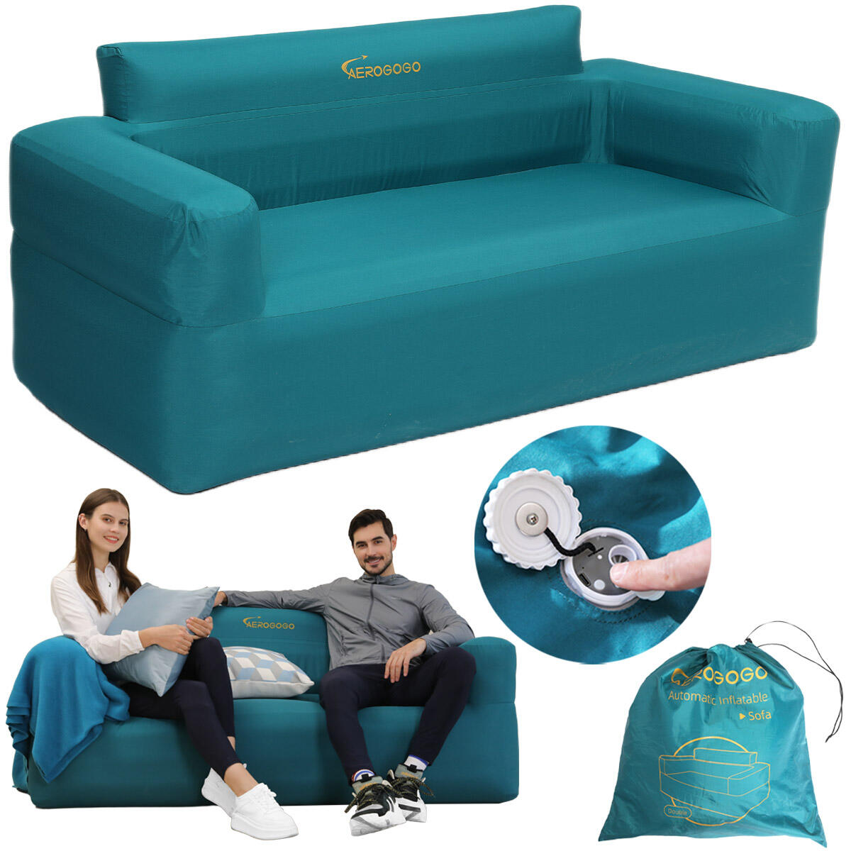 Sofa samopompująca AEROGOGO GIGA SOFA BS2-02
