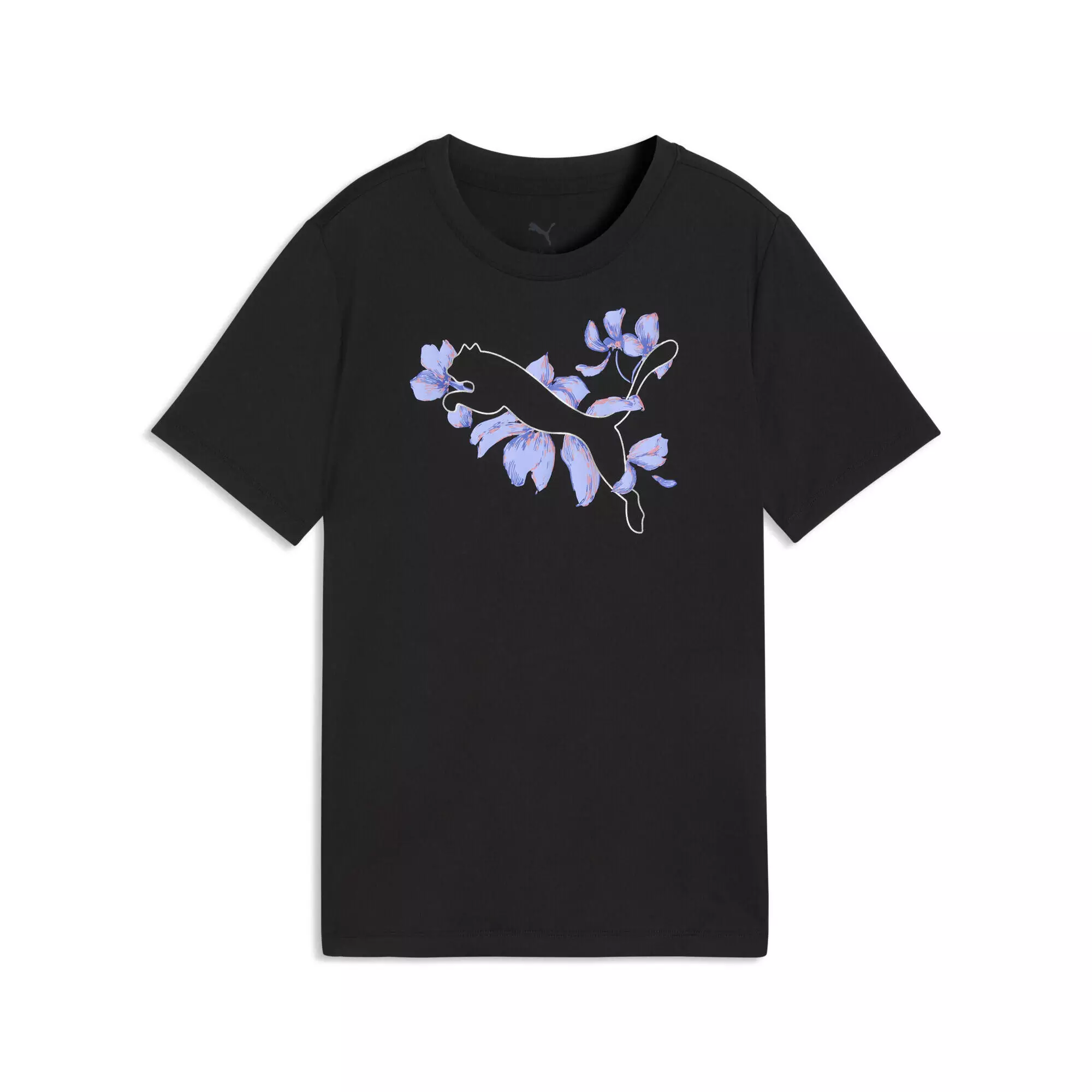 Młodzieżowa koszulka treningowa Essentials z logo i grafiką PUMA