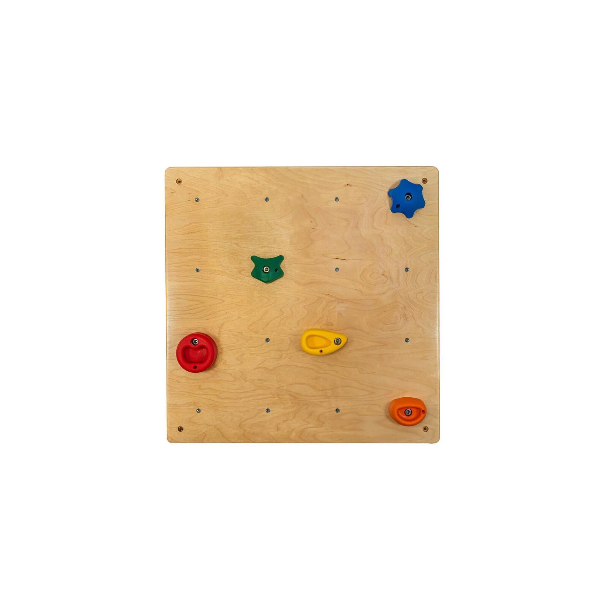 Ścianka Wspinaczkowa drewno 71 x 71 cm UNDERFIT - moduł