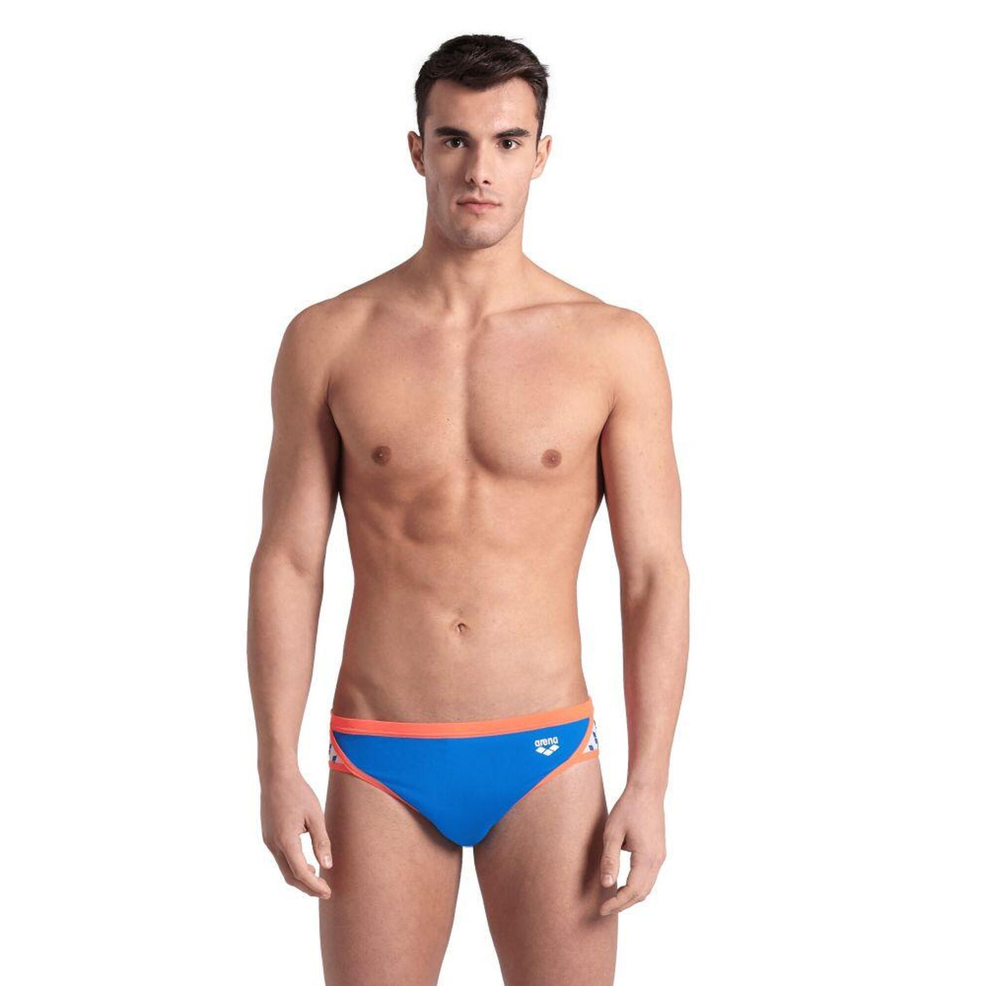 Kąpielówki męskie slipy kąpielowe treningowe na basen Arena Icons