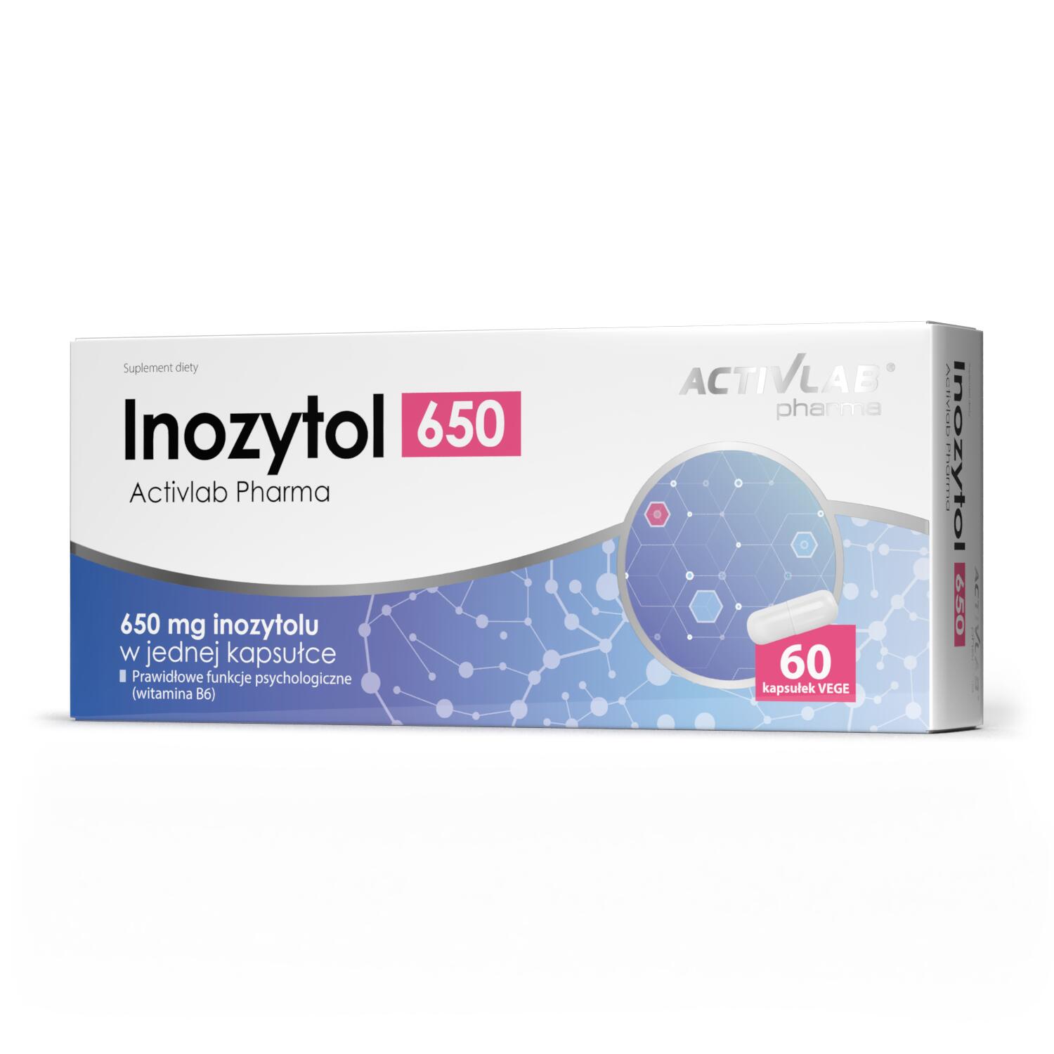 Inozytol z witaminą B6 Activlab Pharma