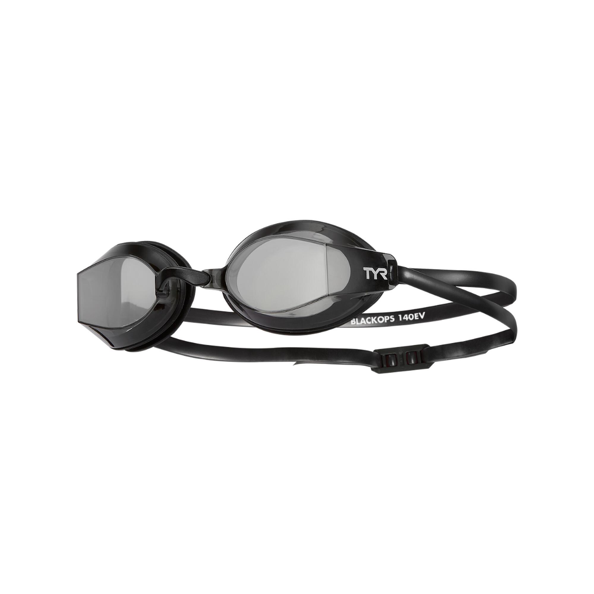 TYR Adult Black Ops 140 EV Racing Goggles – Performance & Confort