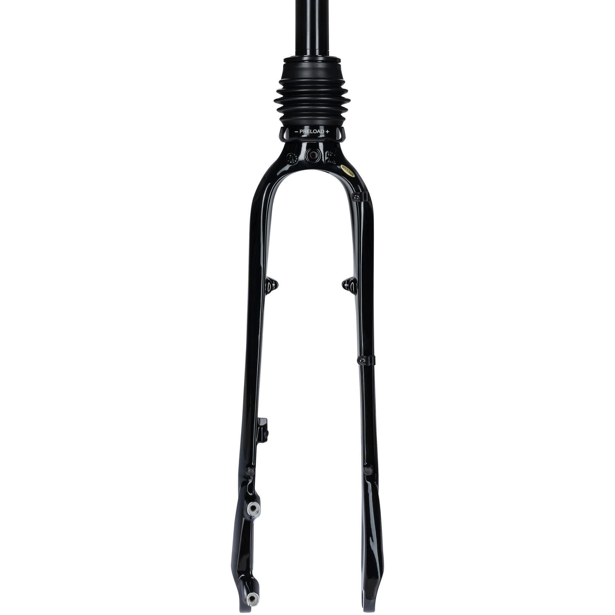 Rst Black Single Shock Fork - Ideal for Urban Cycling