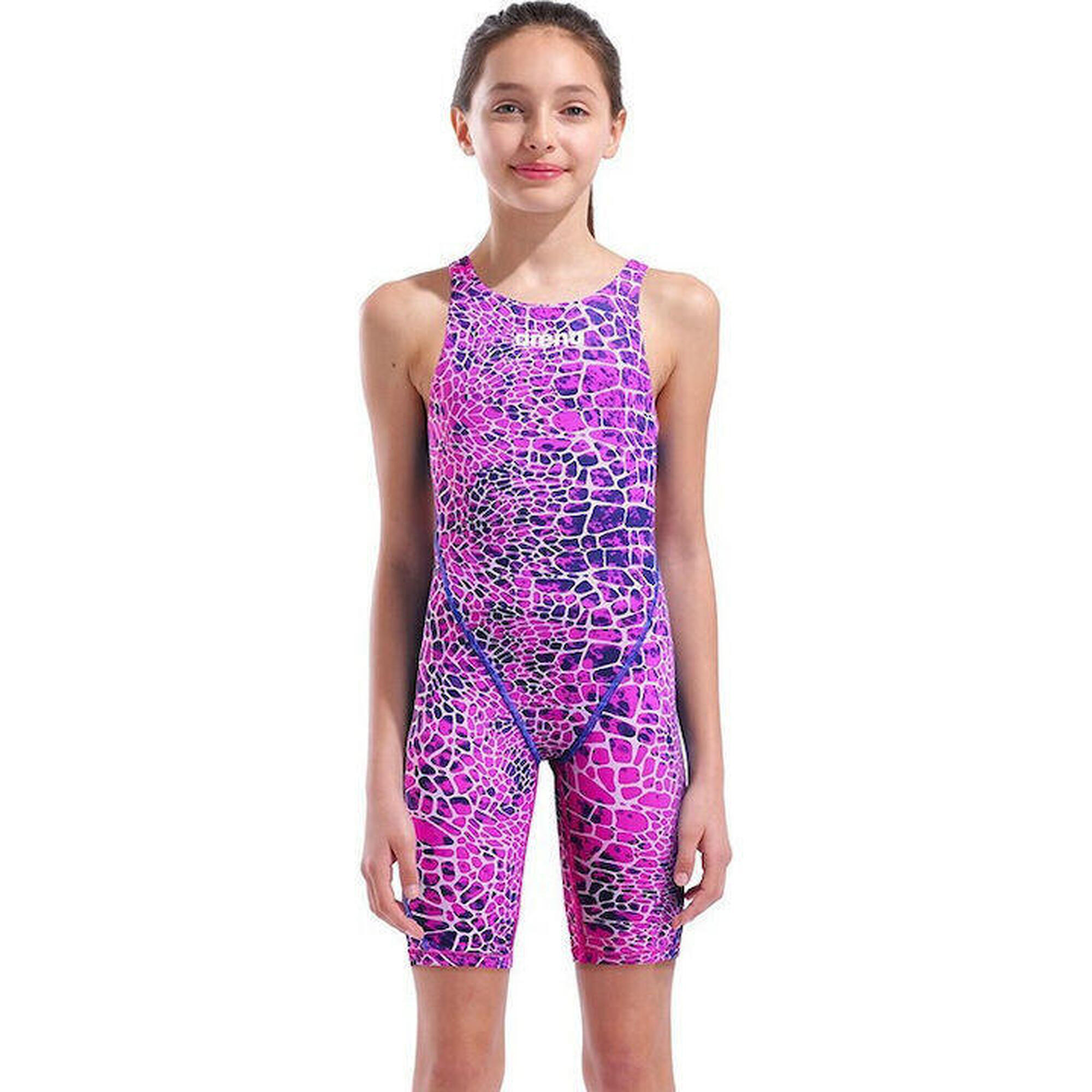 Strój startowy Arena Powerskin ST NEXT Junior Snake Pink