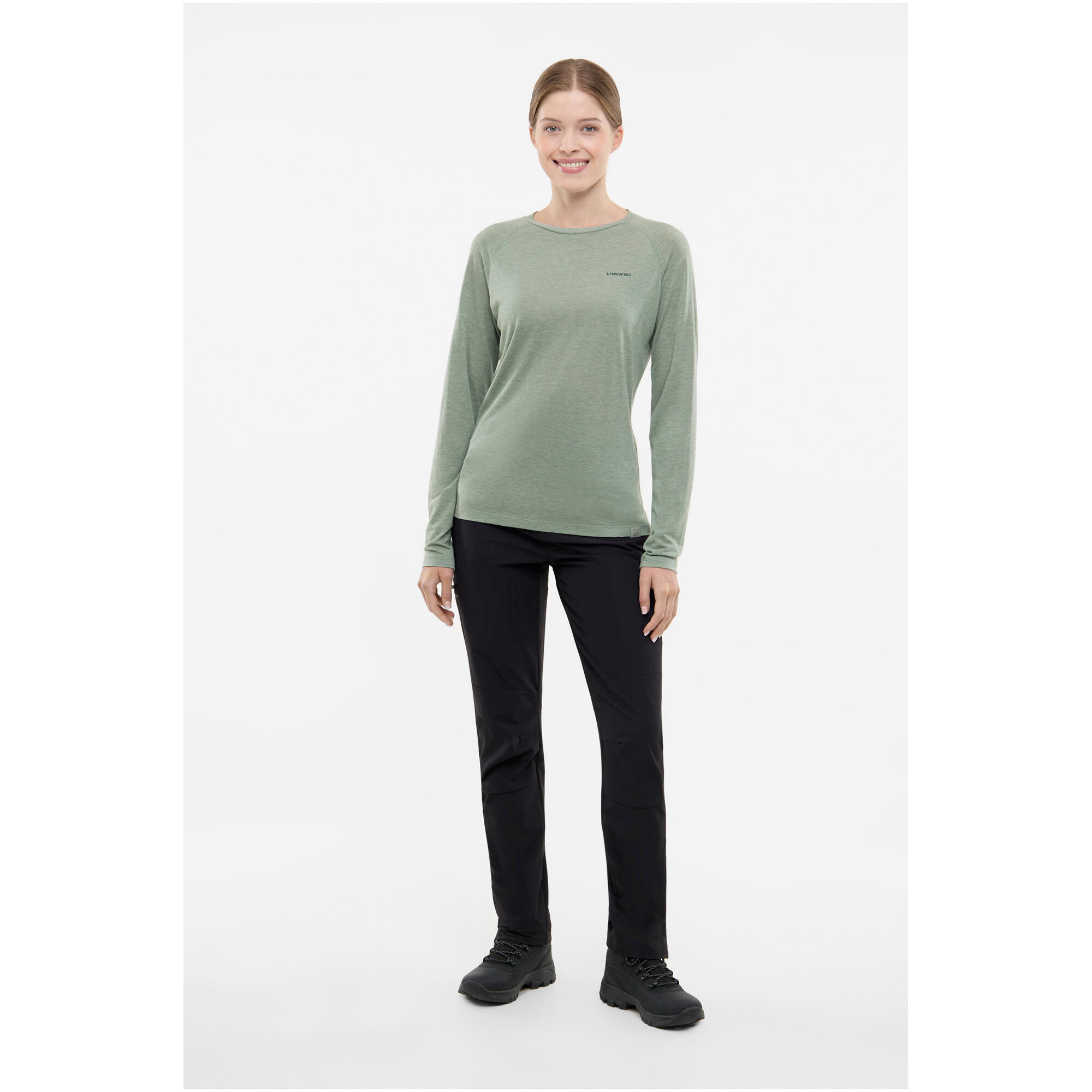 Longsleeve damski VIKING Andali Lady Merino