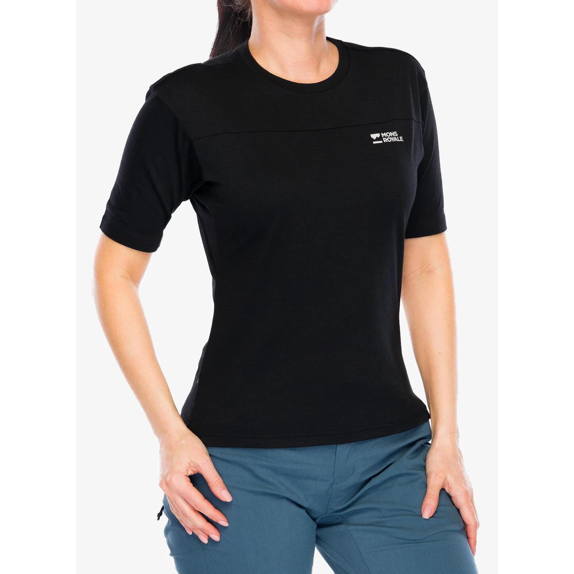 Koszulka rowerowa damska Mons Royale Diversion Merino Bike Jersey Short Sleeve