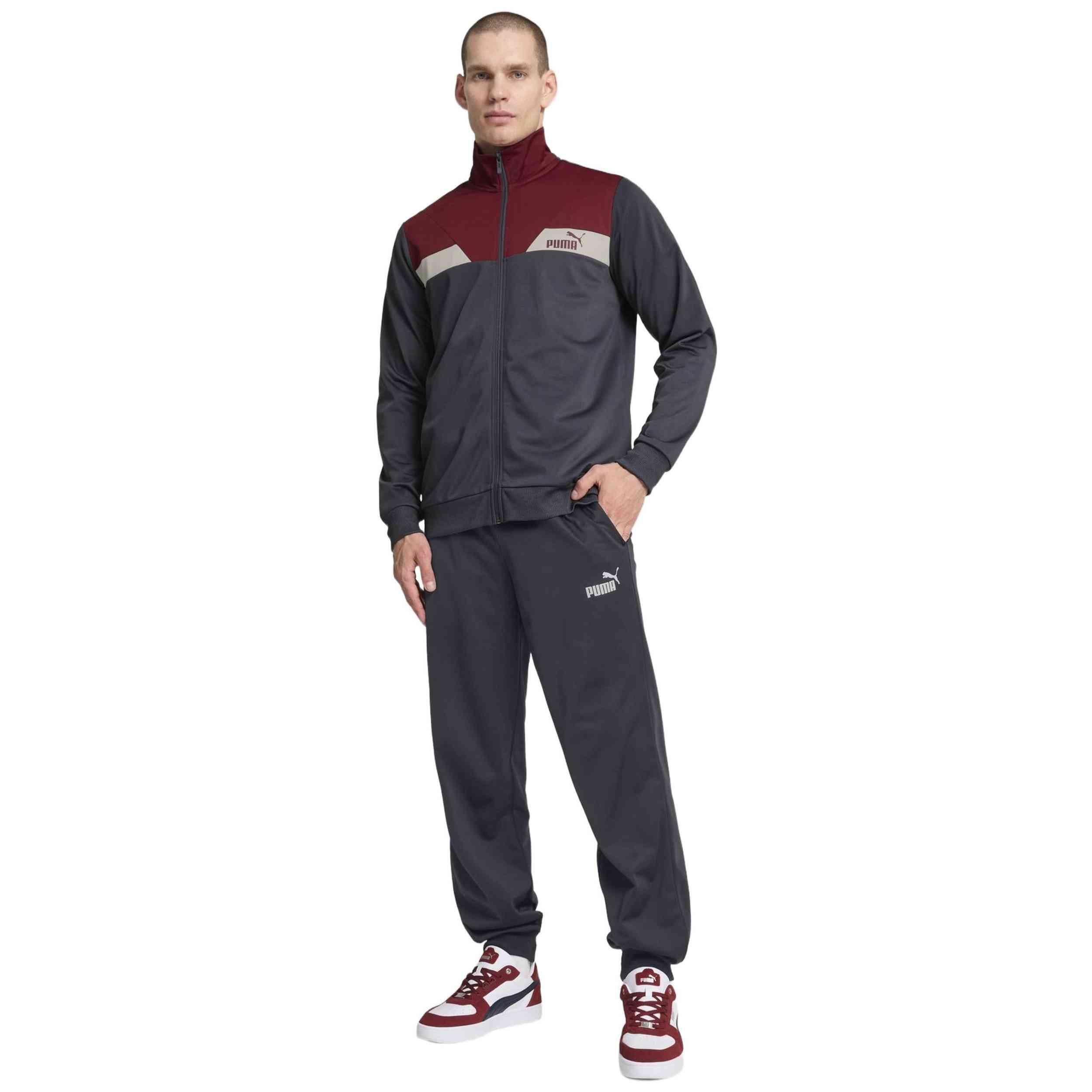 Męski dres POWER PUMA Galactic Gray