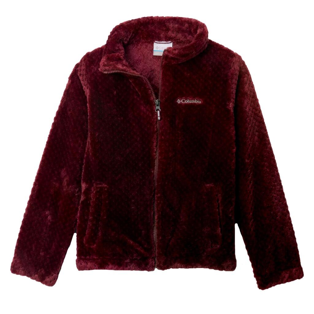 Kurtka COLUMBIA FIRE SIDE SHERPA FULL ZIP Bordeaux