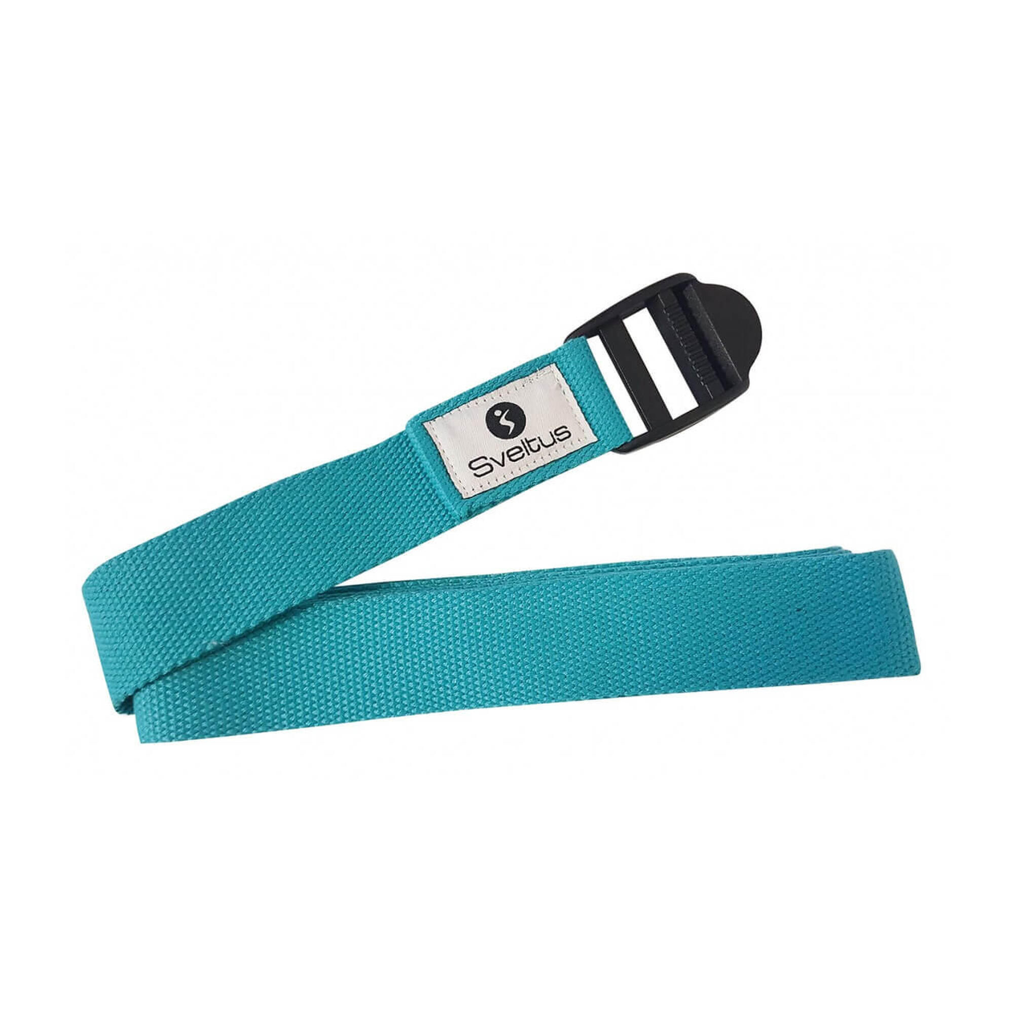 Pasek do jogi niebeski