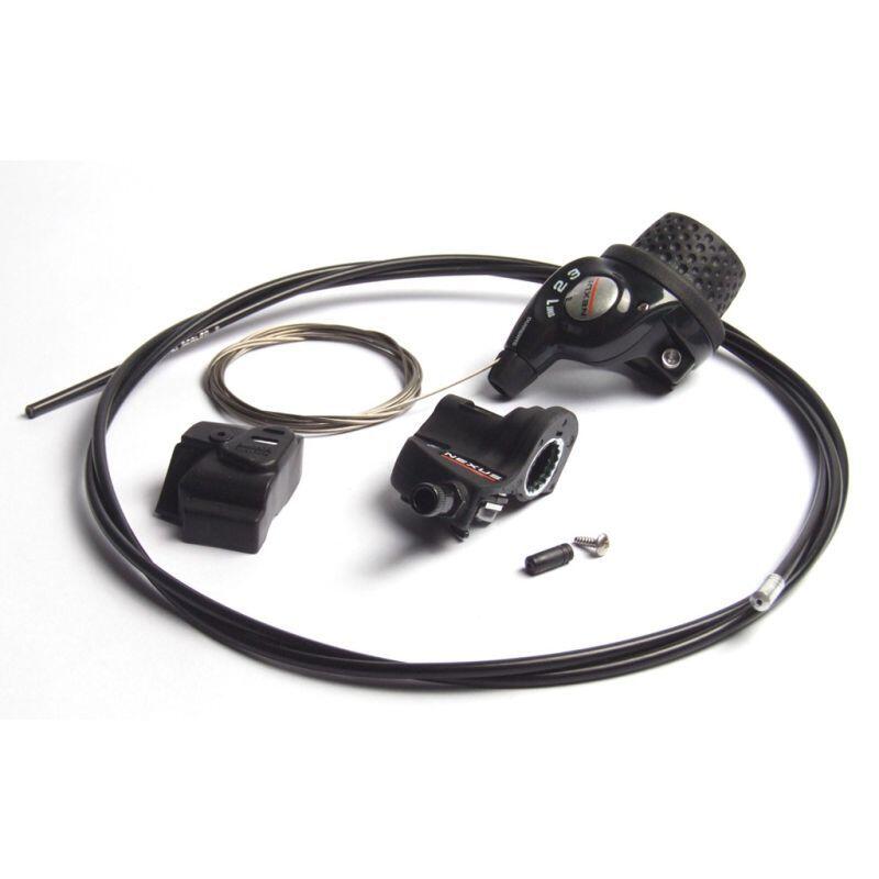 Uchwyt obrotowy z linką i clickboxem Shimano sl-3s35 nexus revoshift 3v